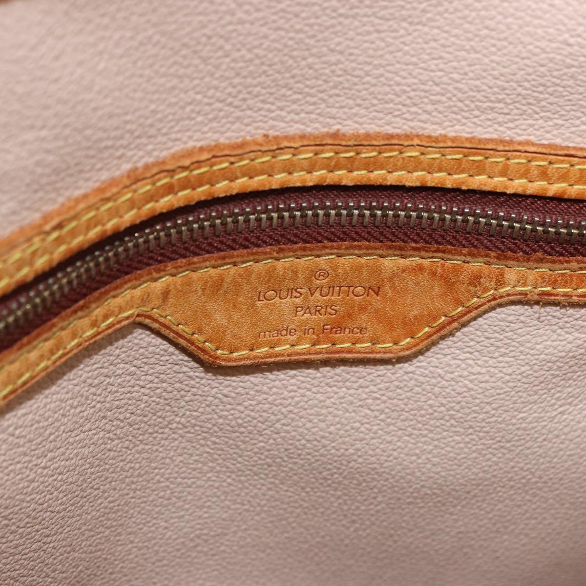 LOUIS VUITTON Monogram Bucket GM Shoulder Bag M42236 LV Auth bs36218