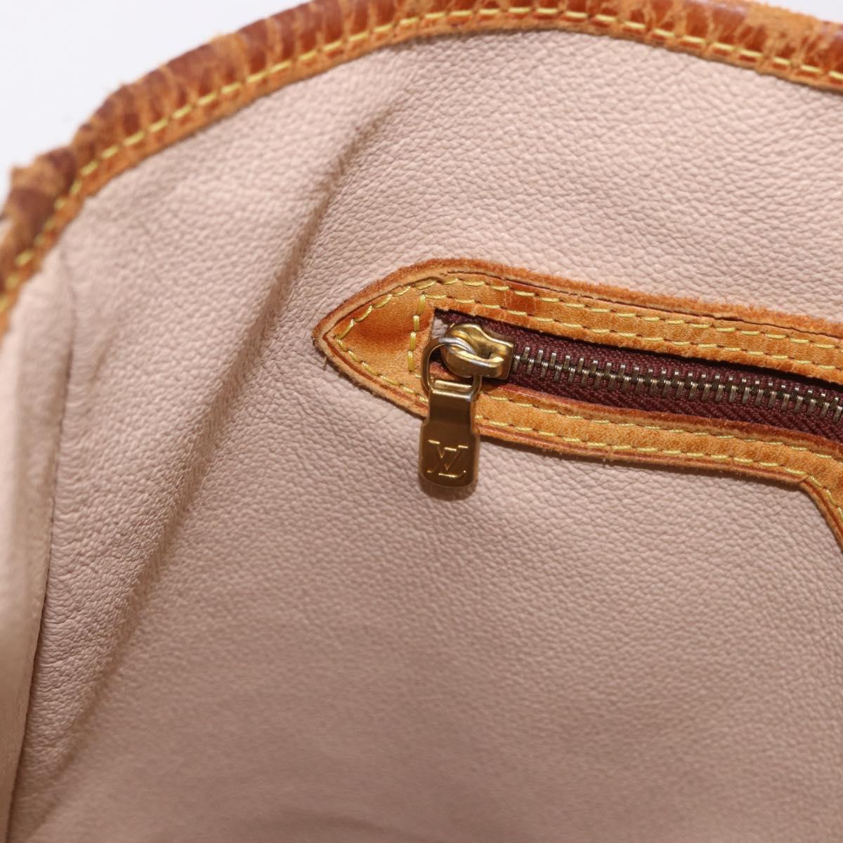 LOUIS VUITTON Monogram Bucket GM Shoulder Bag M42236 LV Auth bs36218