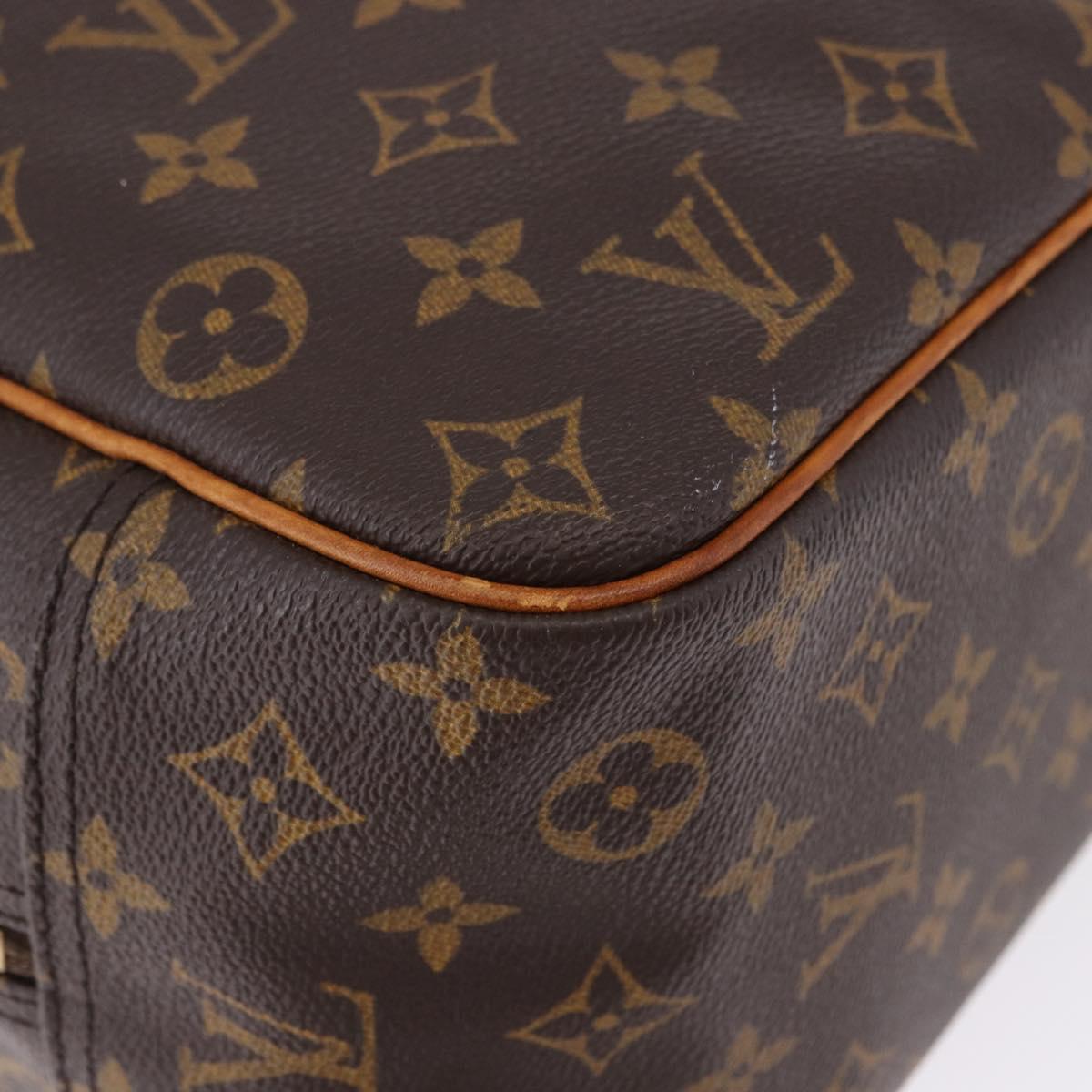 LOUIS VUITTON Monogram Deauville Hand Bag M47270 LV Auth bs36219
