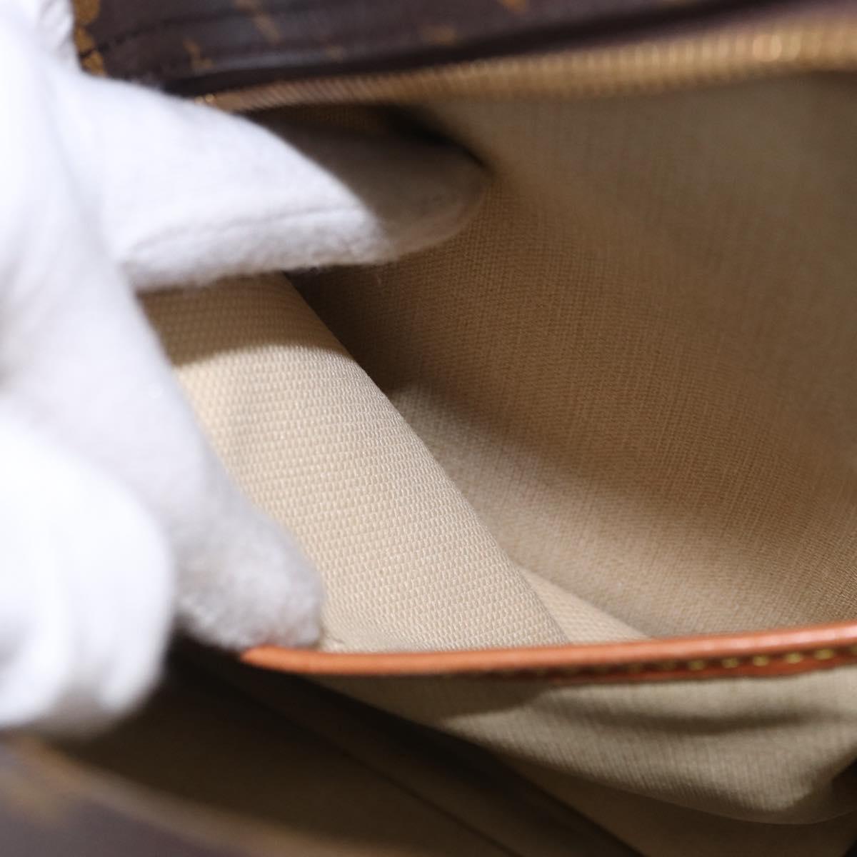 LOUIS VUITTON Monogram Deauville Hand Bag M47270 LV Auth bs36219