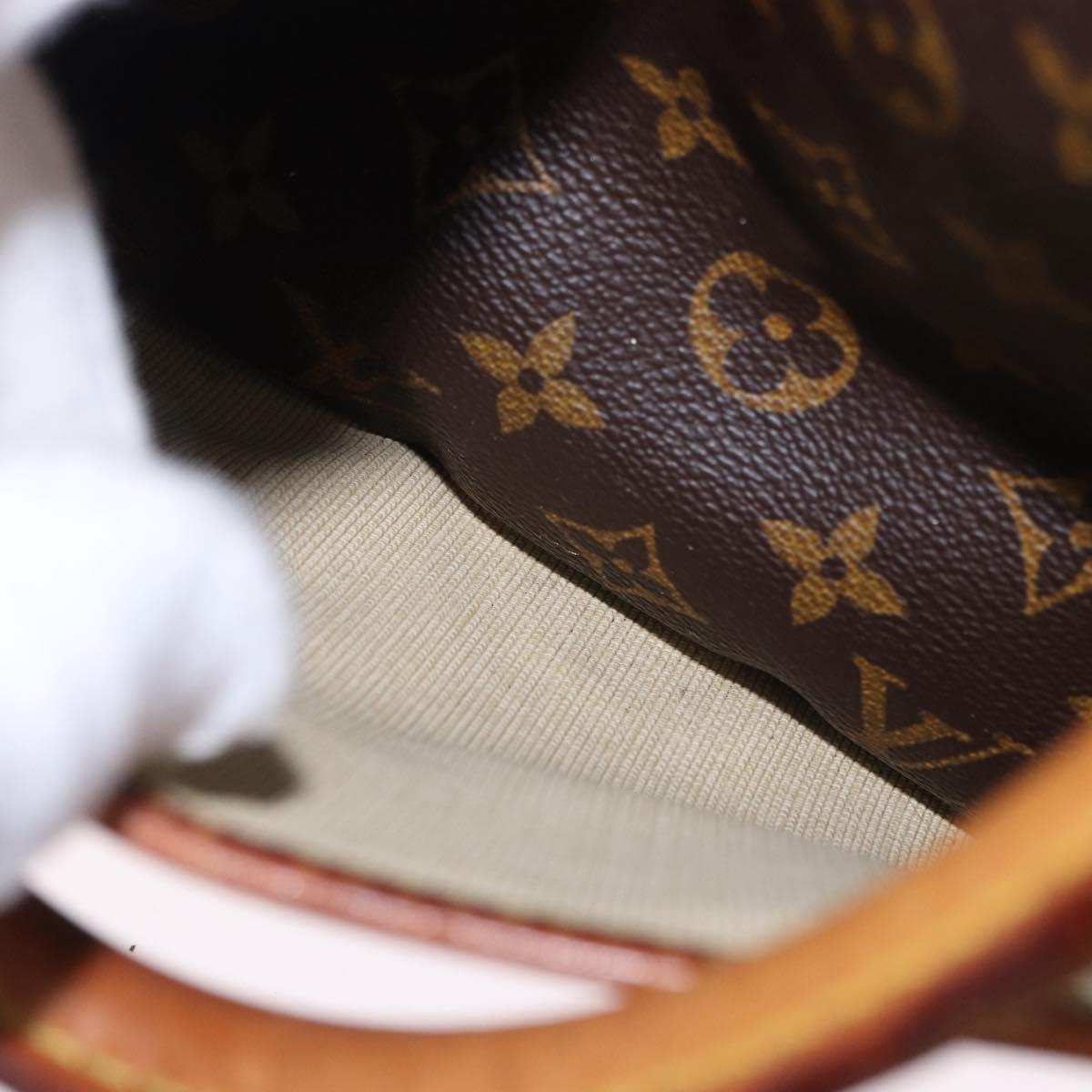 LOUIS VUITTON Monogram Deauville Hand Bag M47270 LV Auth bs36219