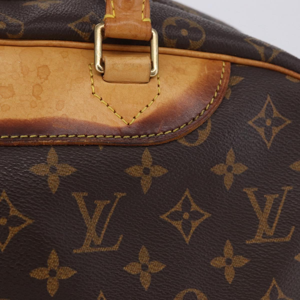 LOUIS VUITTON Monogram Deauville Hand Bag M47270 LV Auth bs36219