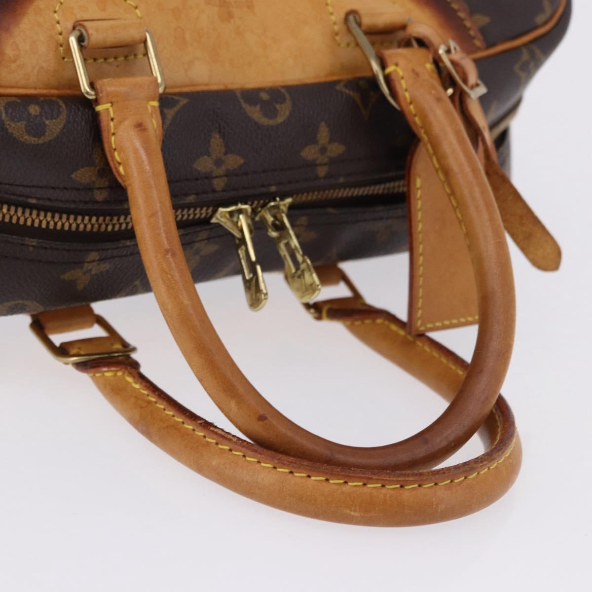 LOUIS VUITTON Monogram Deauville Hand Bag M47270 LV Auth bs36219