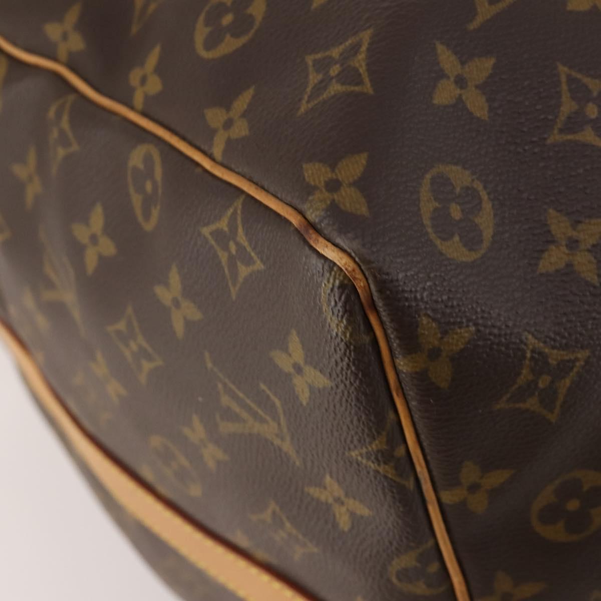 LOUIS VUITTON Monogram Keepall Bandouliere 60 Boston Bag M41412 LV Auth bs36220