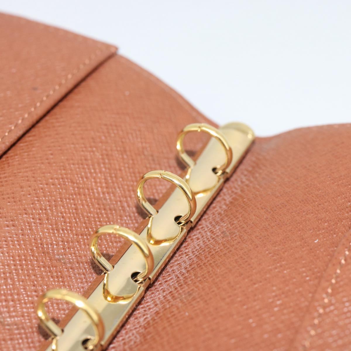 LOUIS VUITTON Monogram Agenda PM Day Planner Cover R20005 LV Auth bs36237