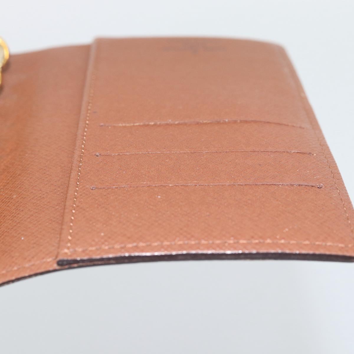 LOUIS VUITTON Monogram Agenda PM Day Planner Cover R20005 LV Auth bs36237