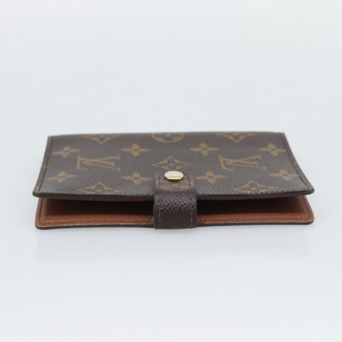 LOUIS VUITTON Monogram Agenda PM Day Planner Cover R20005 LV Auth bs36237