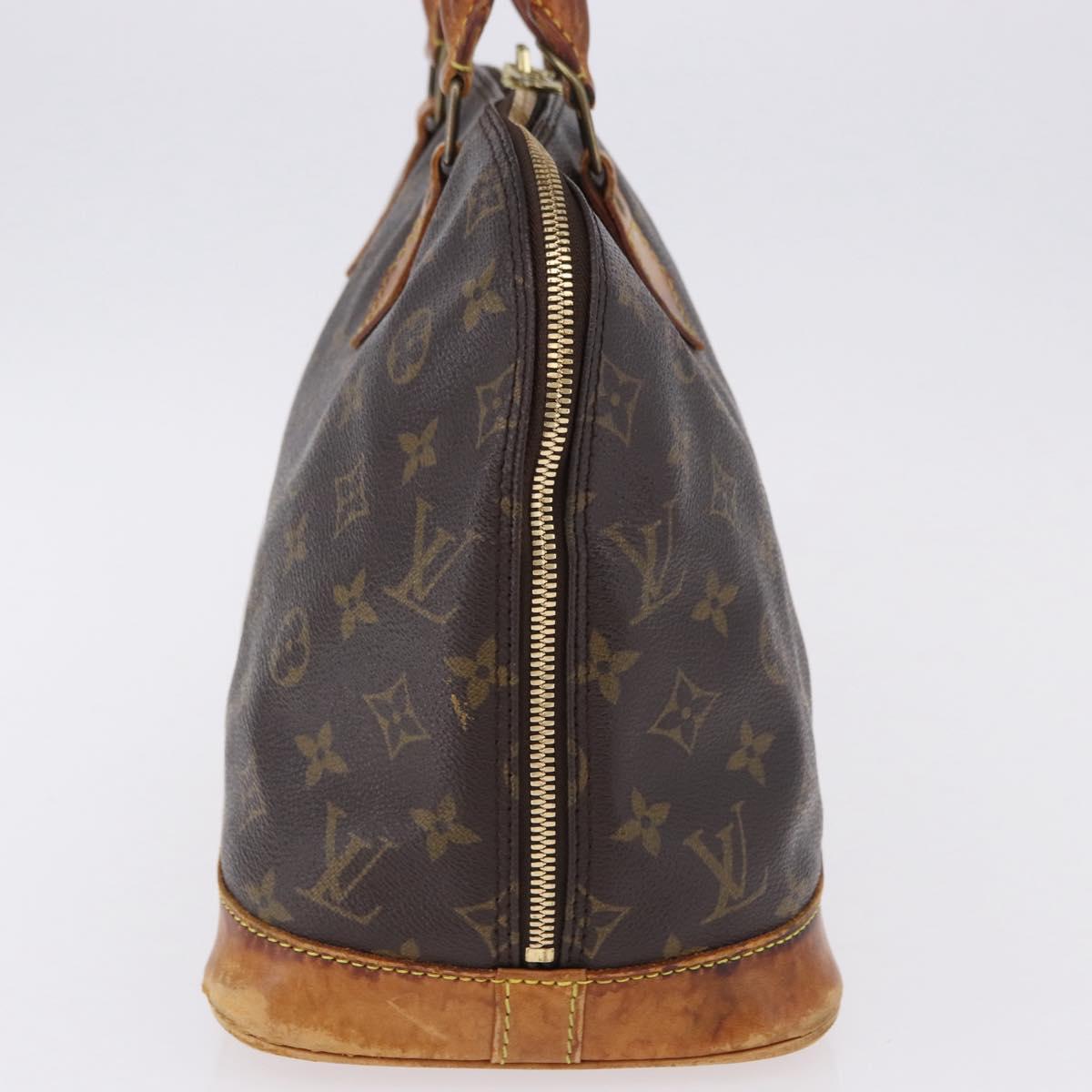 LOUIS VUITTON Monogram Alma Hand Bag M51130 LV Auth bs36241