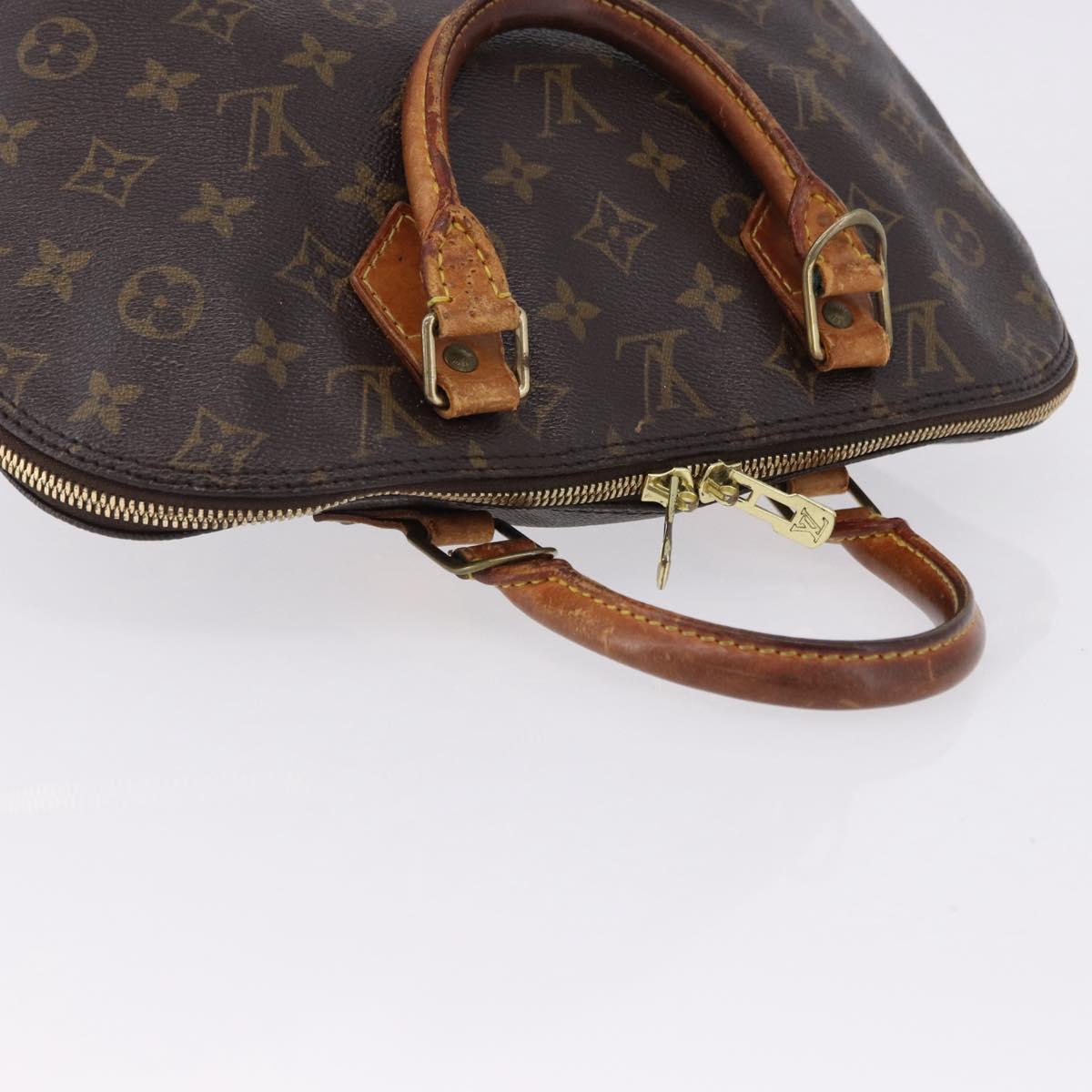 LOUIS VUITTON Monogram Alma Hand Bag M51130 LV Auth bs36241