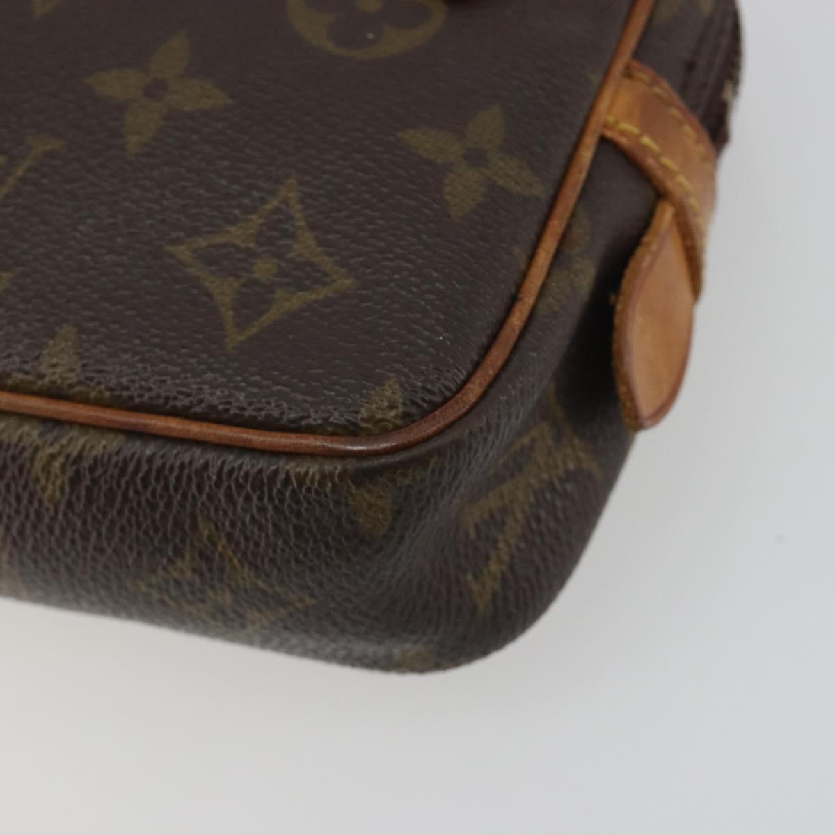 LOUIS VUITTON Monogram Marly Bandouliere Shoulder Bag M51828 LV Auth bs36247