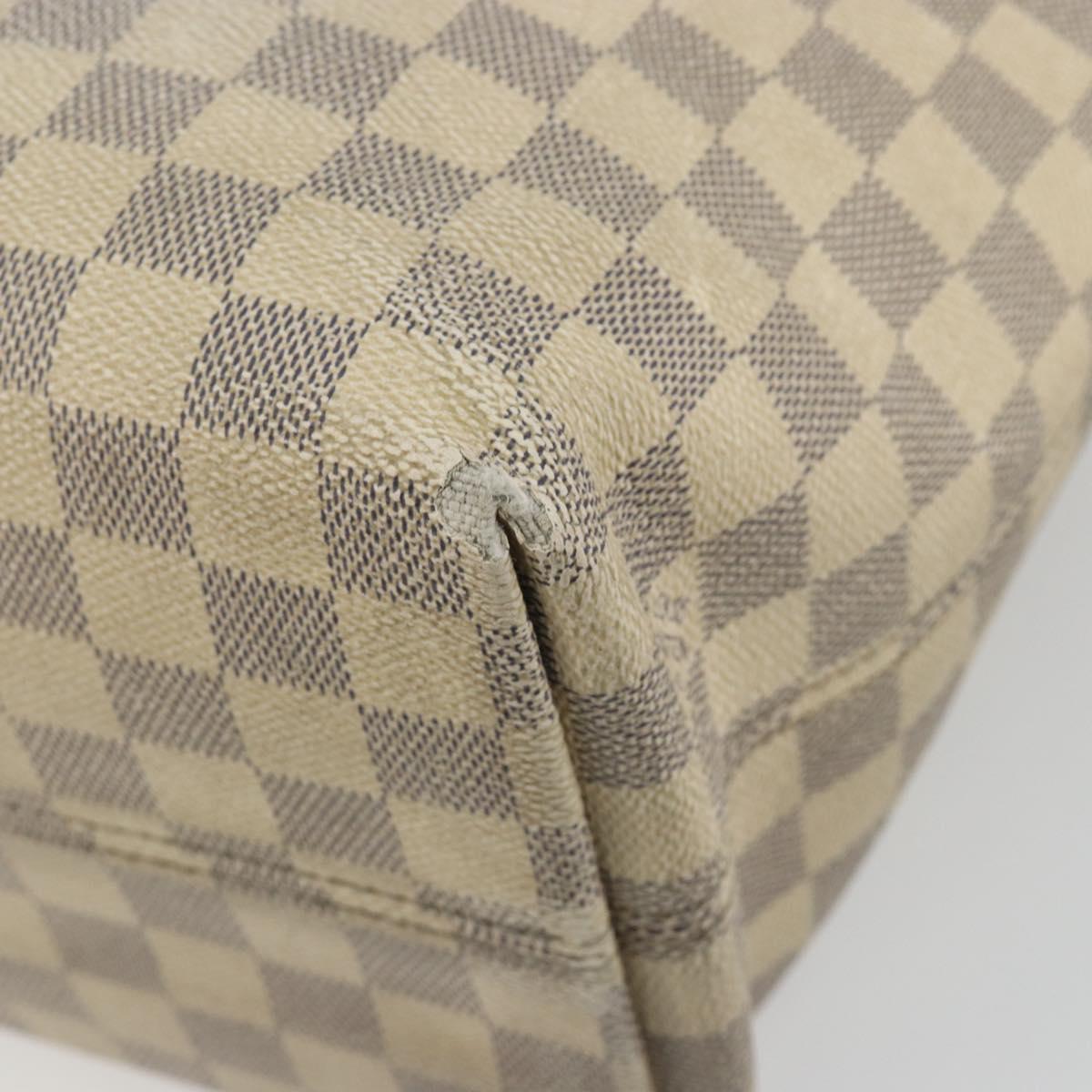 LOUIS VUITTON Damier Azur Jena PM Shoulder Bag N44039 LV Auth bs36248