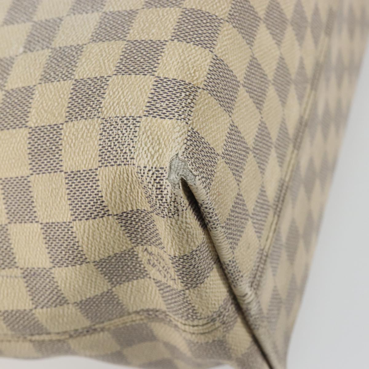 LOUIS VUITTON Damier Azur Jena PM Shoulder Bag N44039 LV Auth bs36248