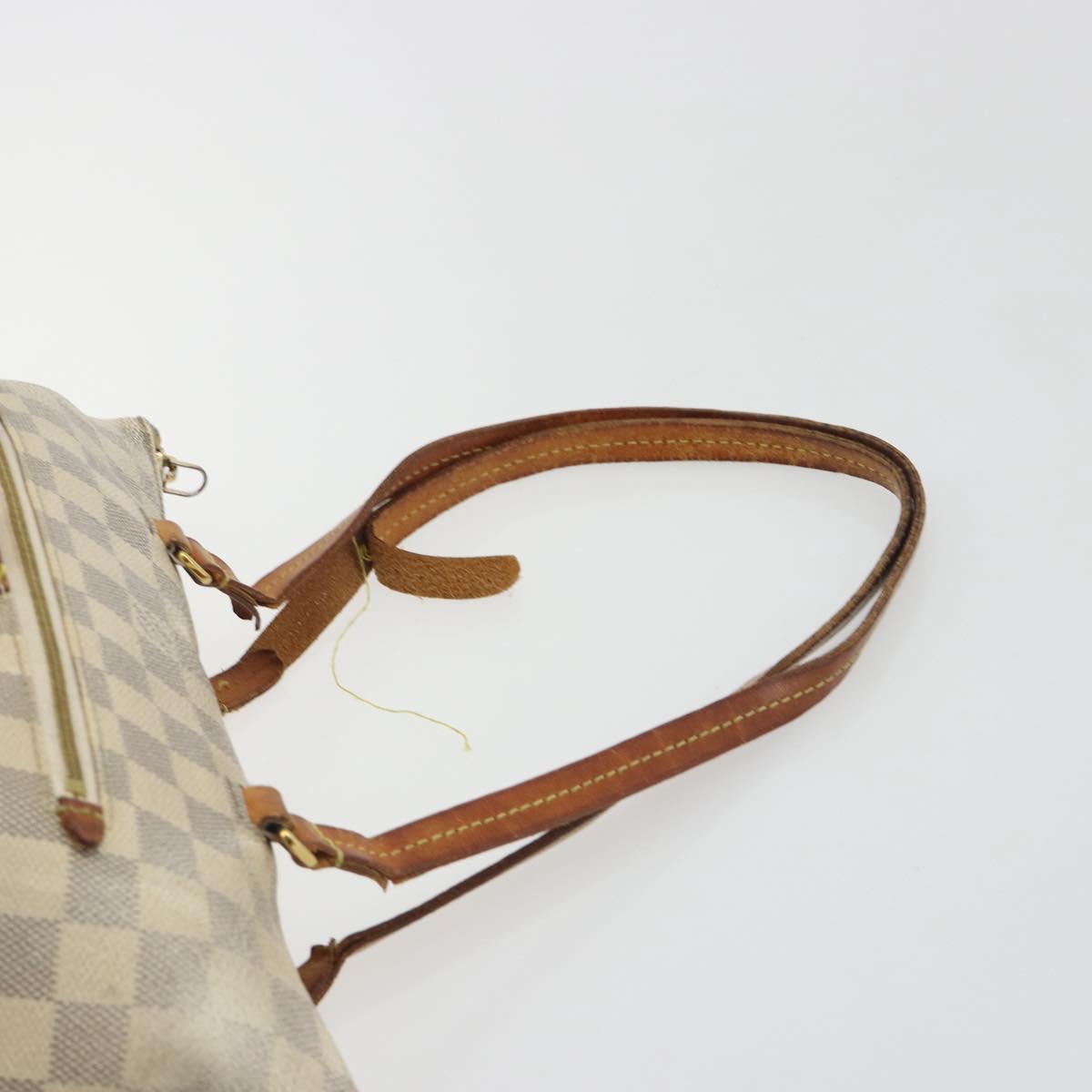 LOUIS VUITTON Damier Azur Jena PM Shoulder Bag N44039 LV Auth bs36248