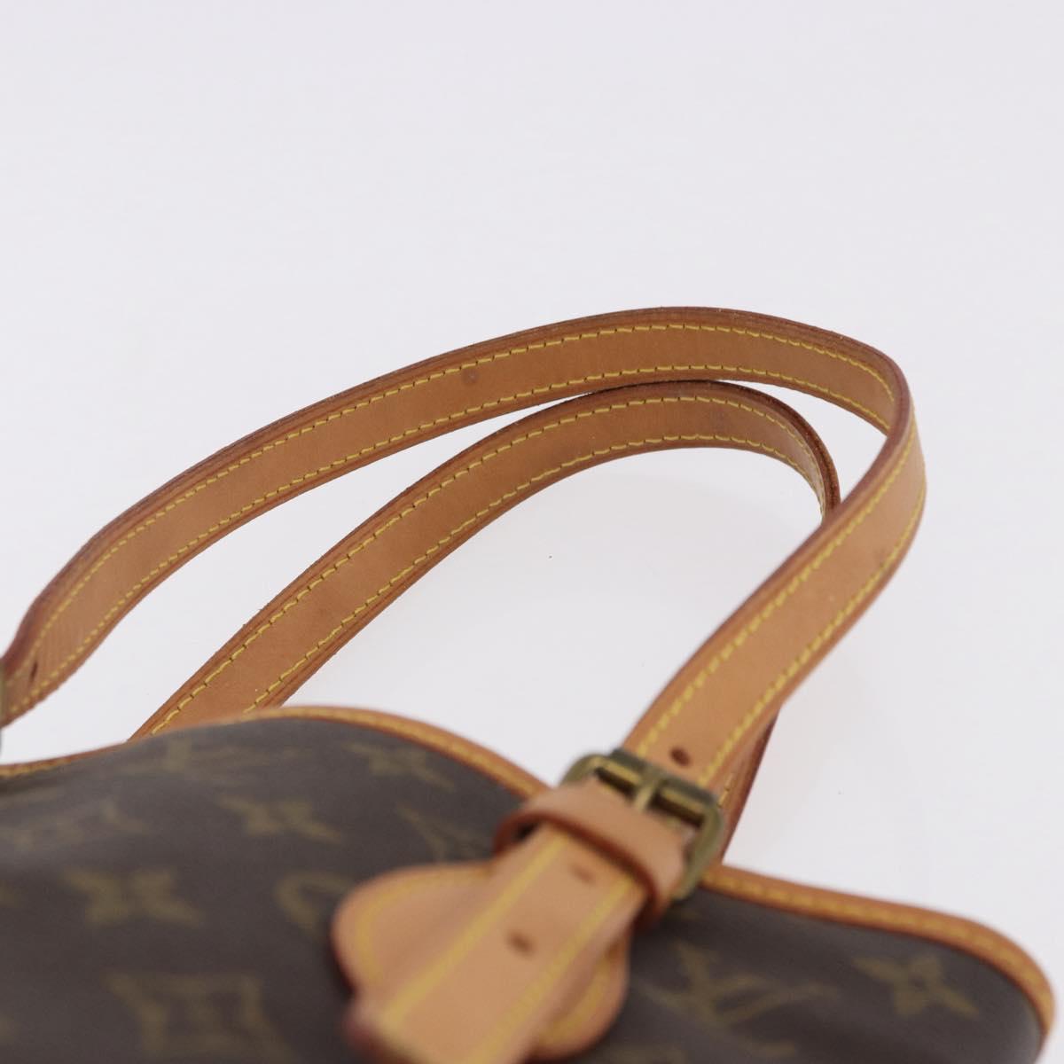 LOUIS VUITTON Monogram Bucket PM Shoulder Bag M42238 LV Auth bs36252