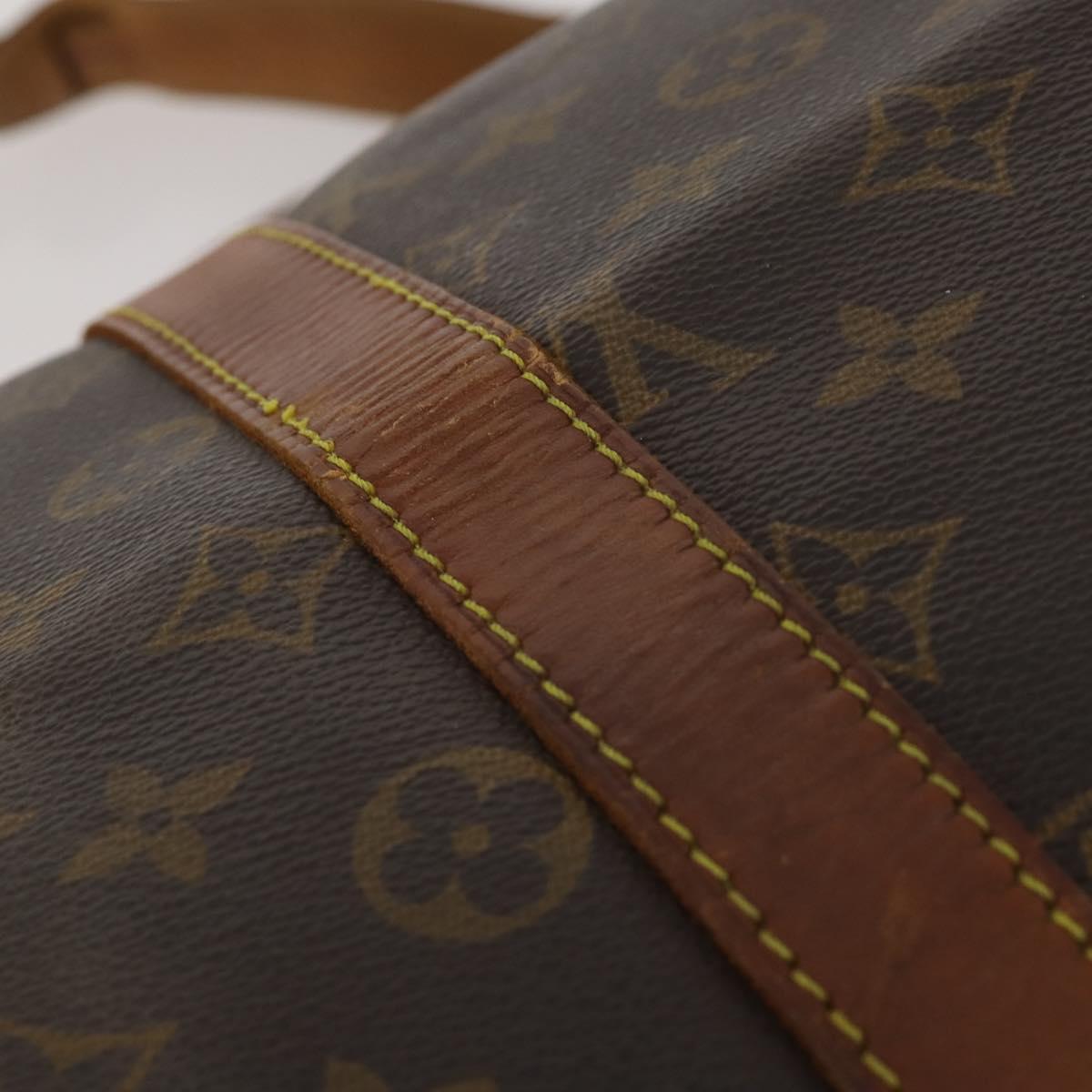 LOUIS VUITTON Monogram Keepall Bandouliere 45 Boston Bag M41418 LV Auth bs36253