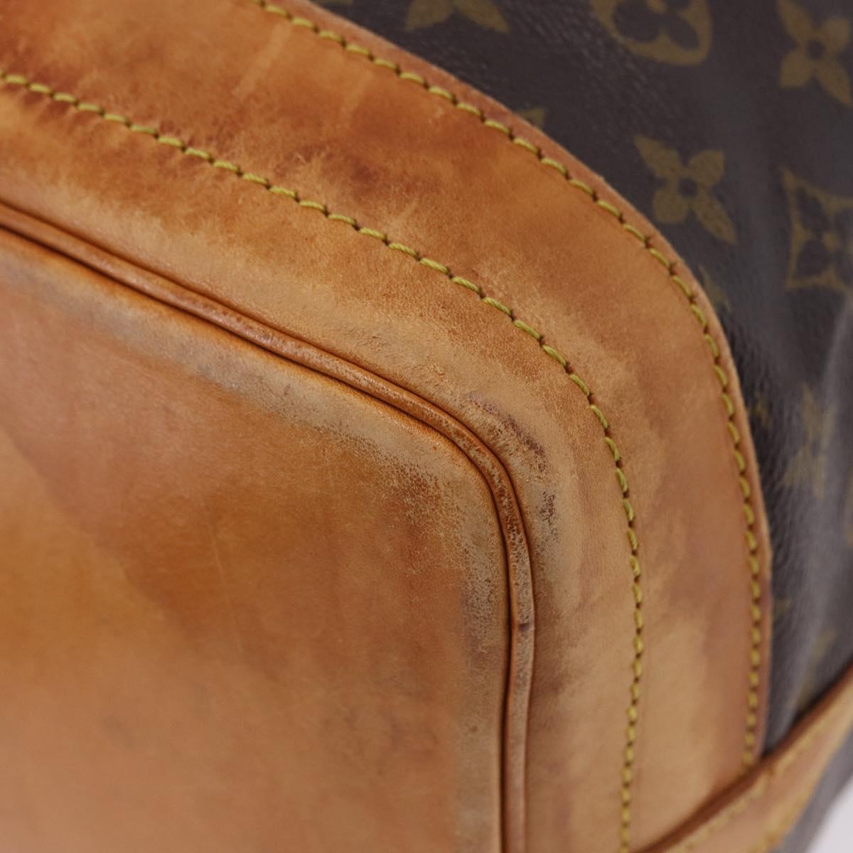 LOUIS VUITTON Monogram Noe Shoulder Bag M42224 LV Auth bs36254