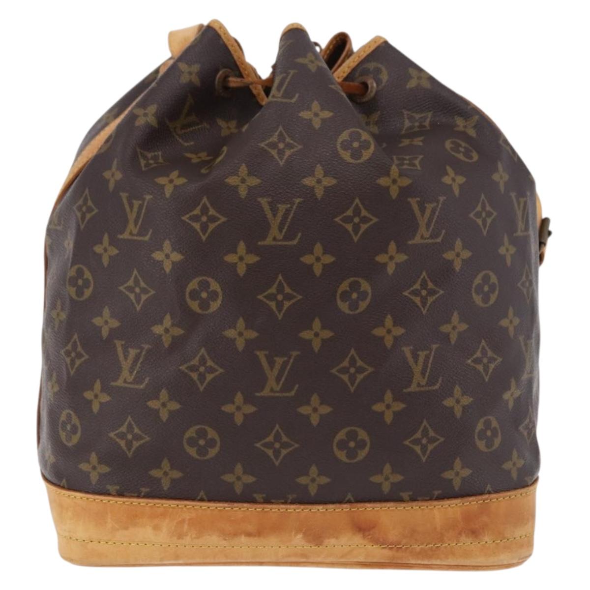 LOUIS VUITTON Monogram Noe Shoulder Bag M42224 LV Auth bs36254