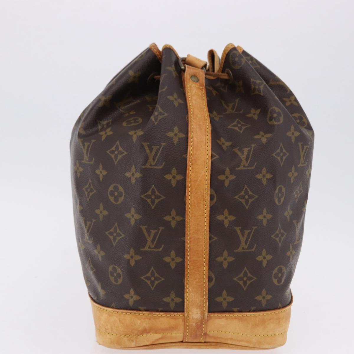 LOUIS VUITTON Monogram Noe Shoulder Bag M42224 LV Auth bs36254