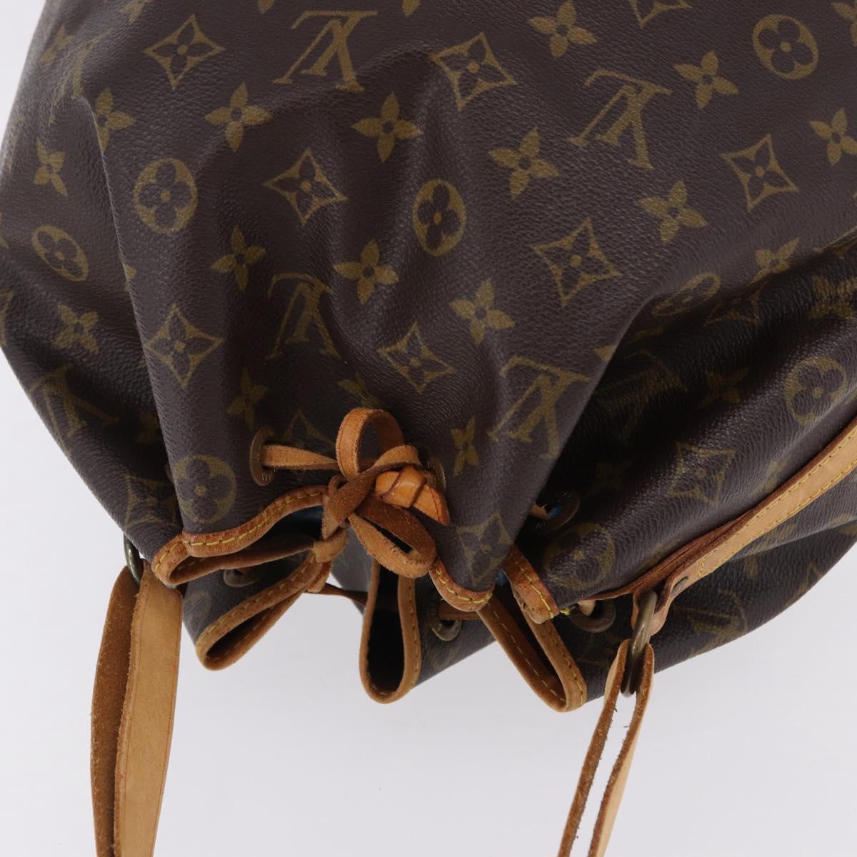 LOUIS VUITTON Monogram Noe Shoulder Bag M42224 LV Auth bs36254
