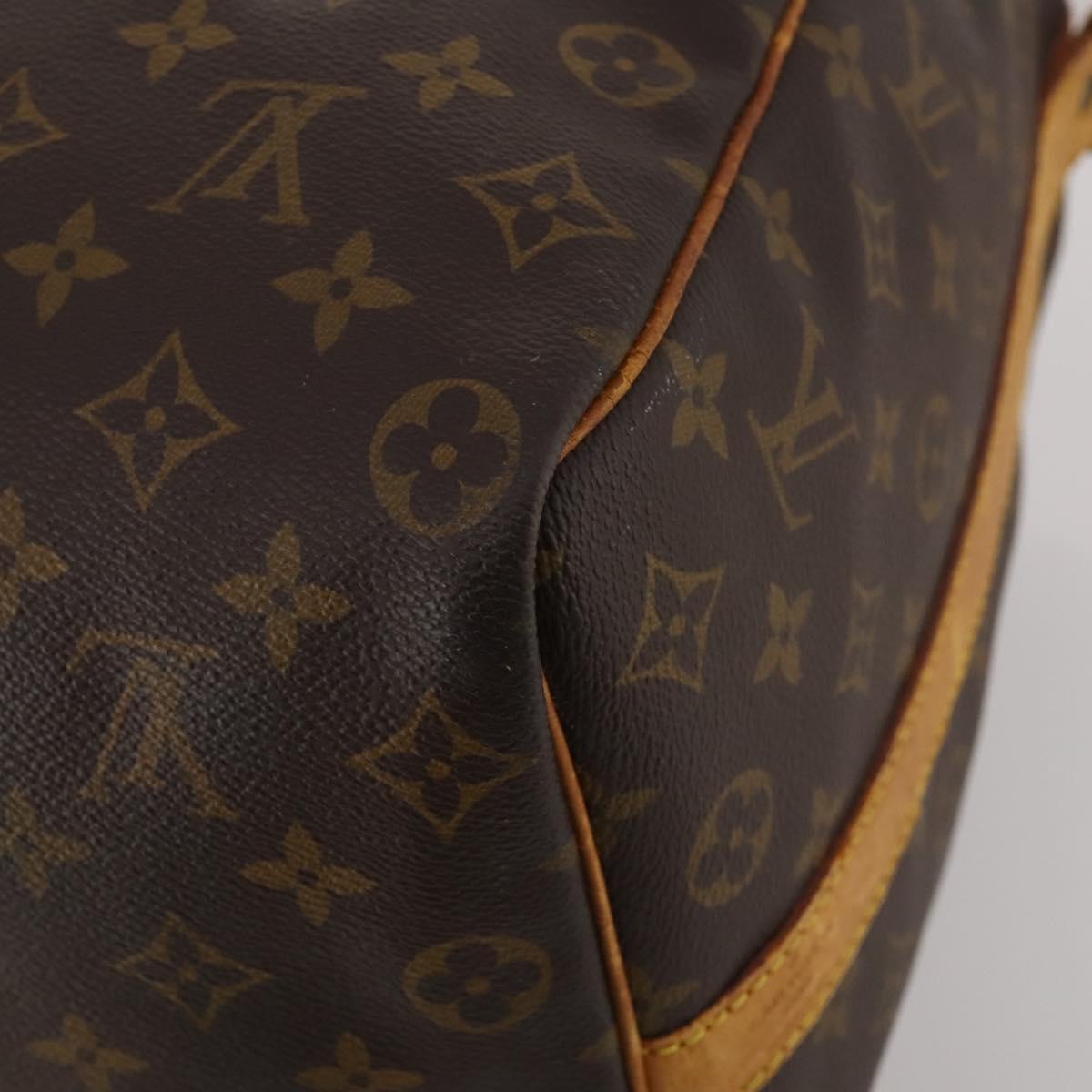 LOUIS VUITTON Monogram Keepall Bandouliere 50 Boston Bag M41416 LV Auth bs36255