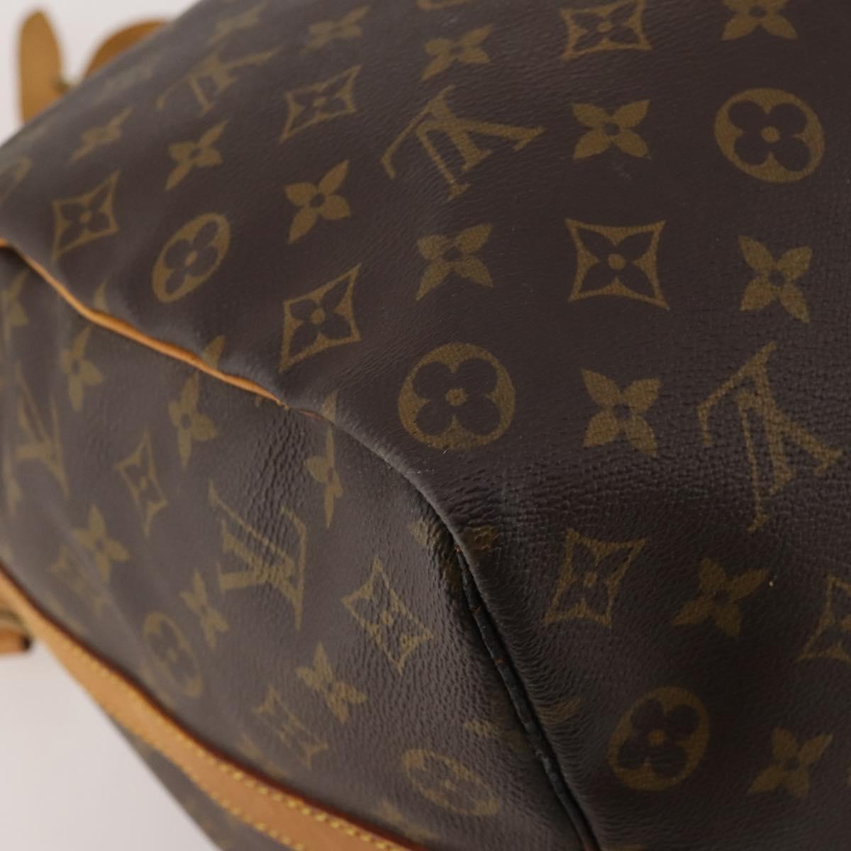 LOUIS VUITTON Monogram Keepall Bandouliere 50 Boston Bag M41416 LV Auth bs36255