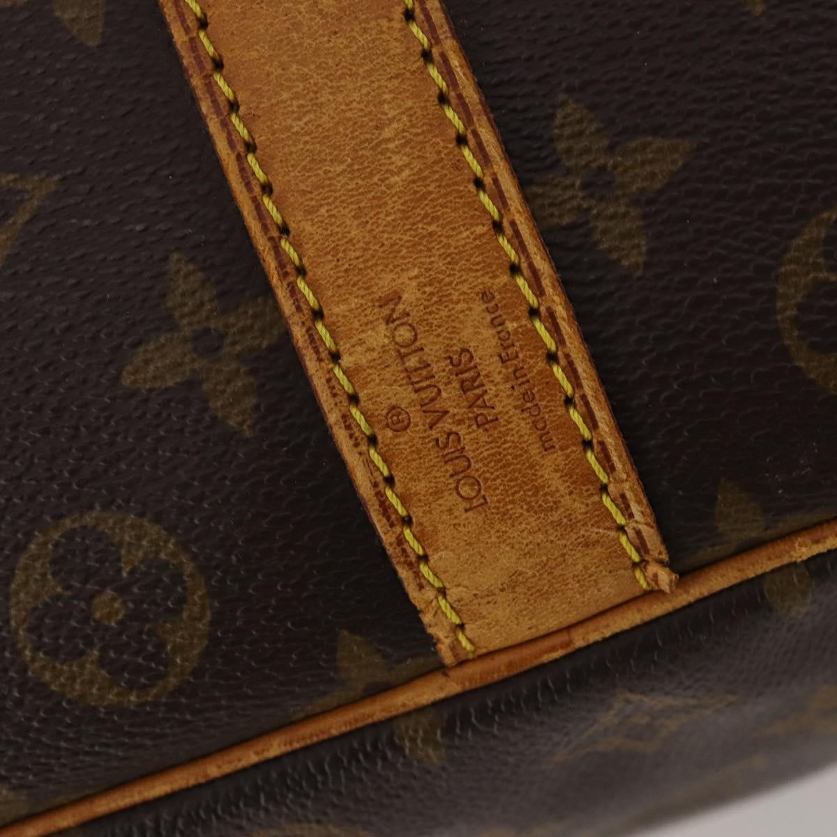LOUIS VUITTON Monogram Keepall Bandouliere 50 Boston Bag M41416 LV Auth bs36255