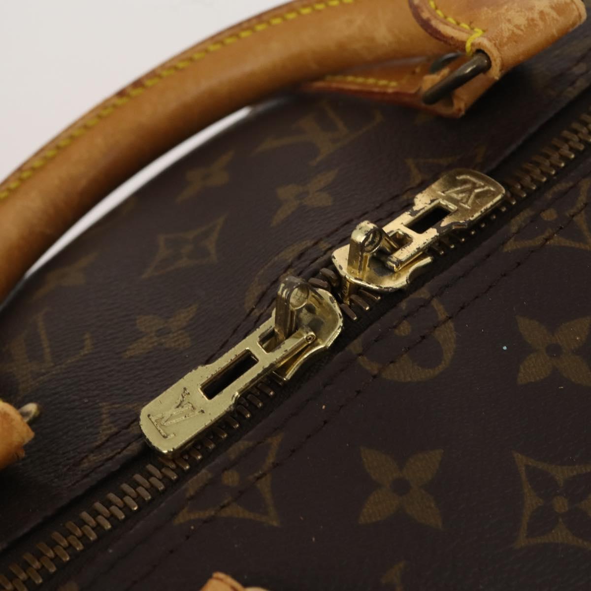 LOUIS VUITTON Monogram Keepall Bandouliere 50 Boston Bag M41416 LV Auth bs36255