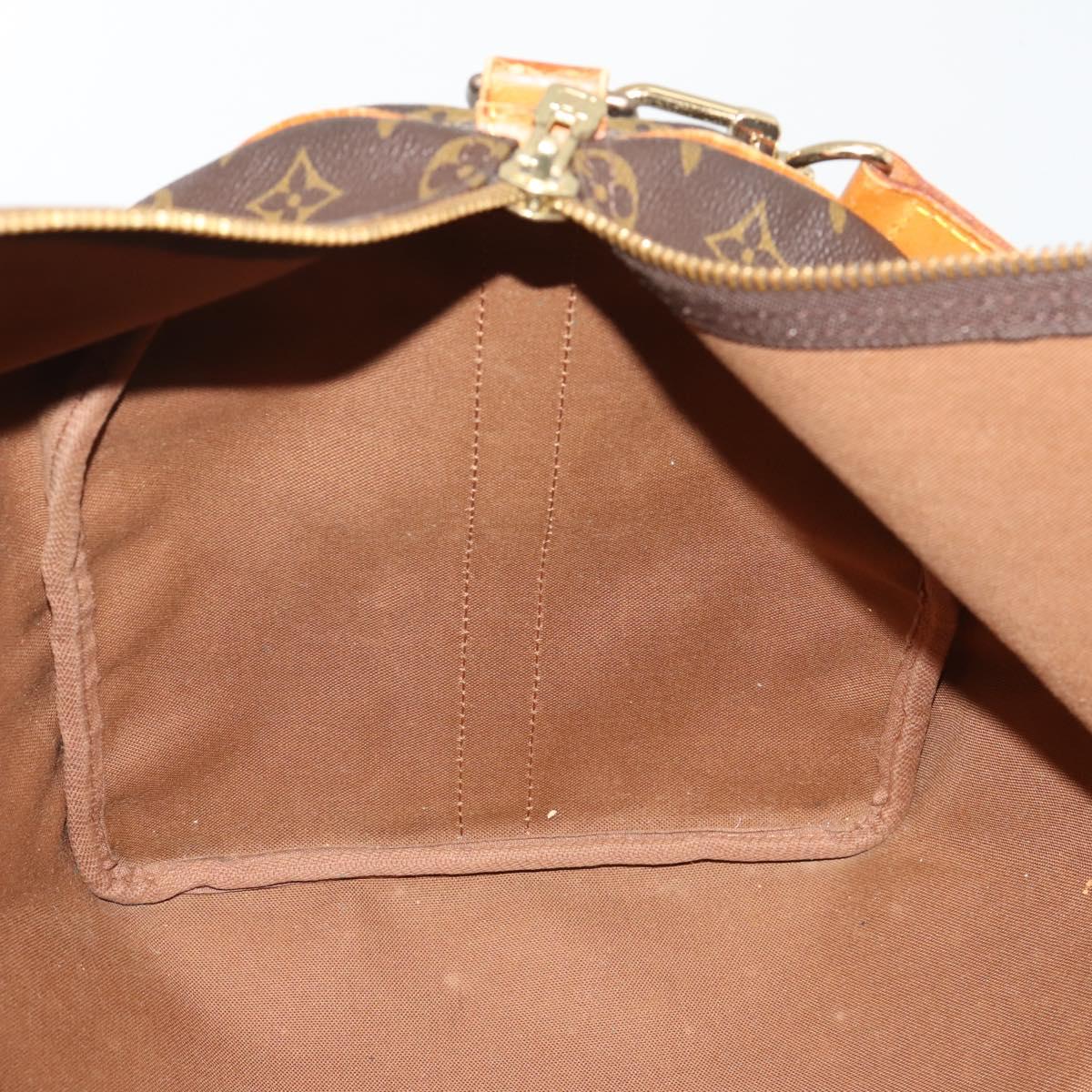 LOUIS VUITTON Monogram Keepall Bandouliere 50 Boston Bag M41416 LV Auth bs36255