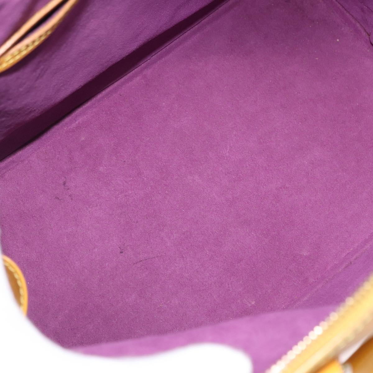 LOUIS VUITTON Epi Alma Hand Bag Yellow M52149 LV Auth bs36256A