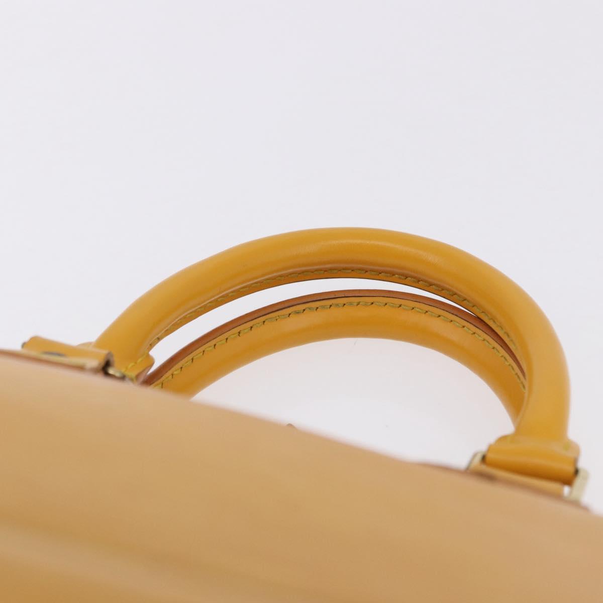 LOUIS VUITTON Epi Alma Hand Bag Yellow M52149 LV Auth bs36256A