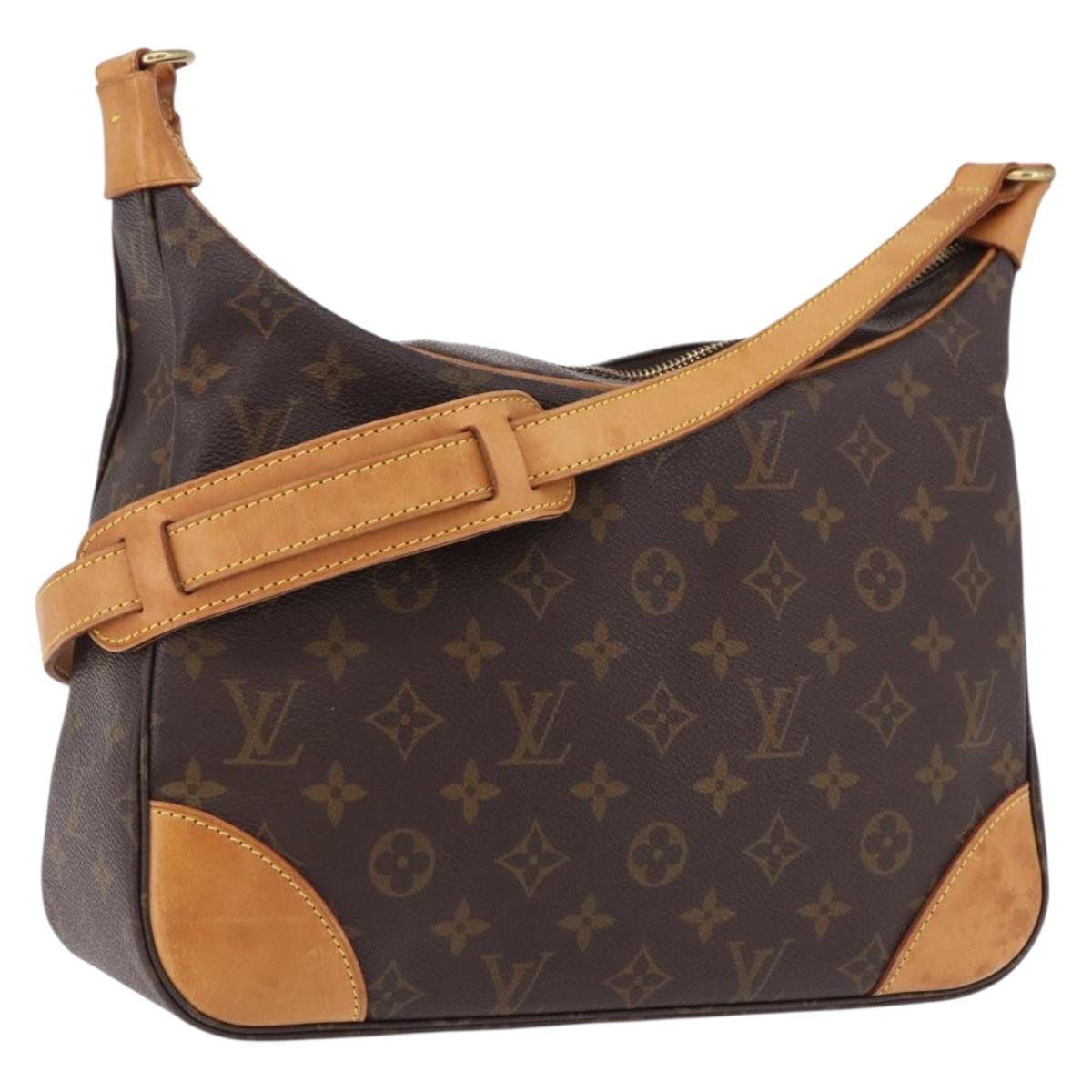 LOUIS VUITTON Monogram Boulogne 30 Shoulder Bag M51265 LV Auth bs36257A