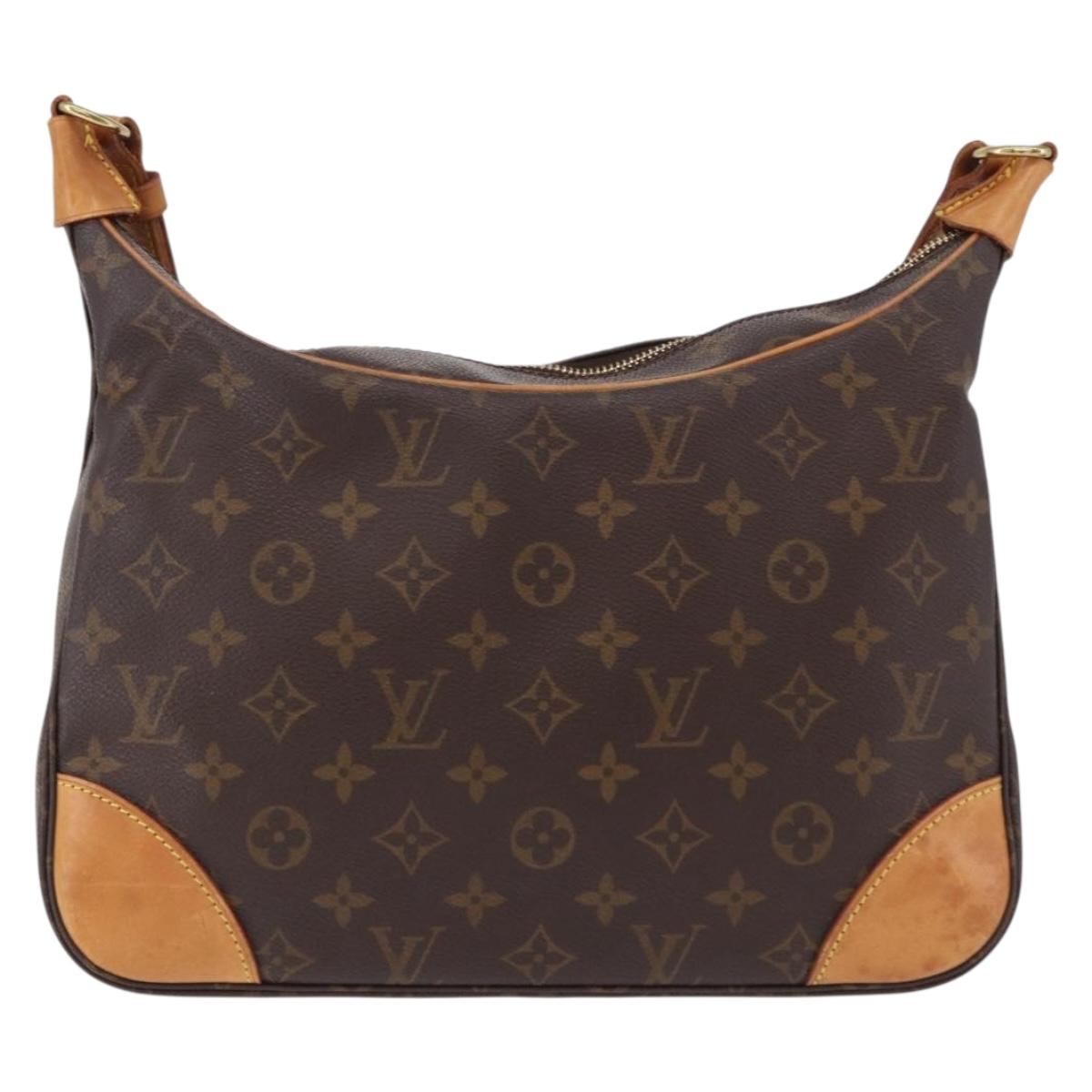 LOUIS VUITTON Monogram Boulogne 30 Shoulder Bag M51265 LV Auth bs36257A
