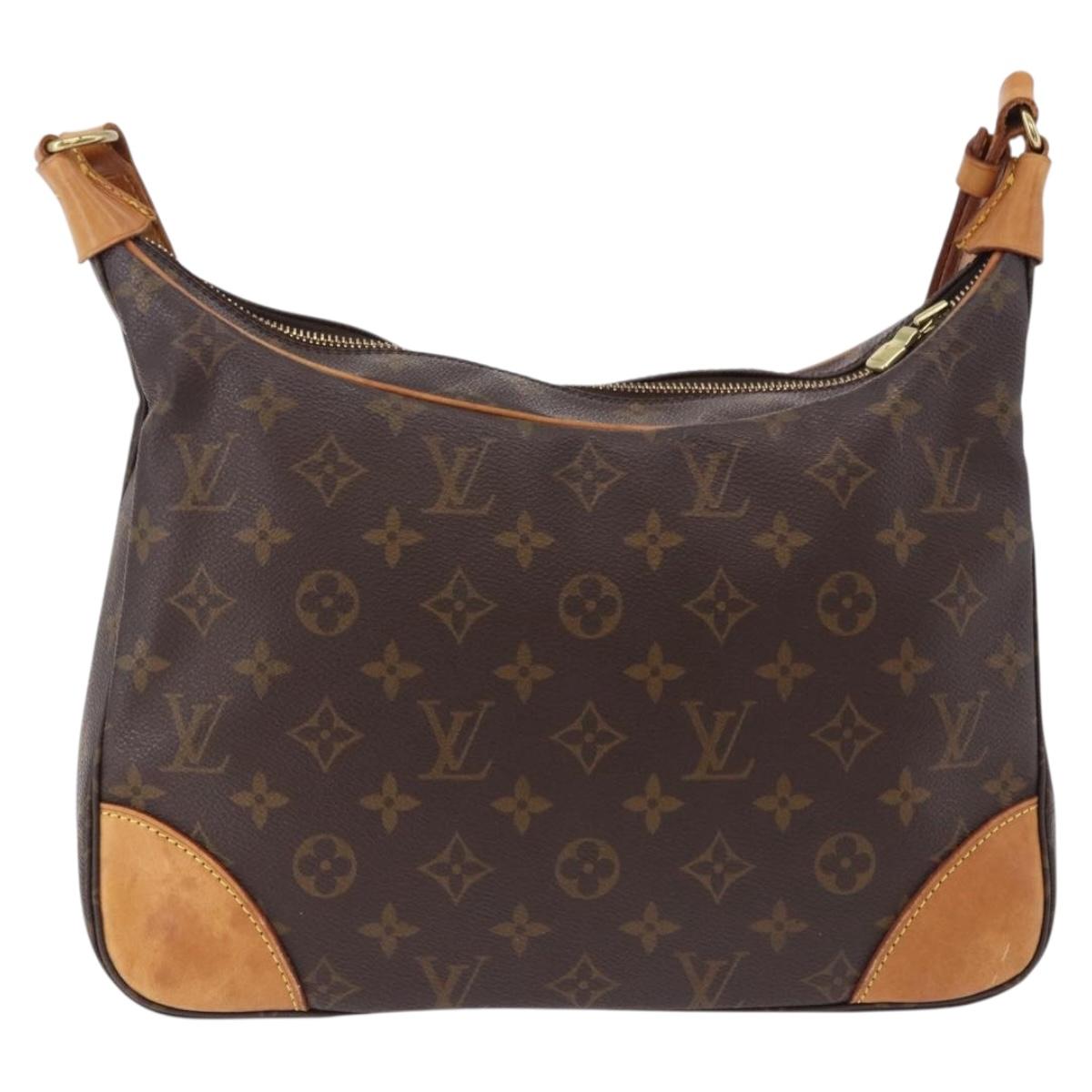 LOUIS VUITTON Monogram Boulogne 30 Shoulder Bag M51265 LV Auth bs36257A