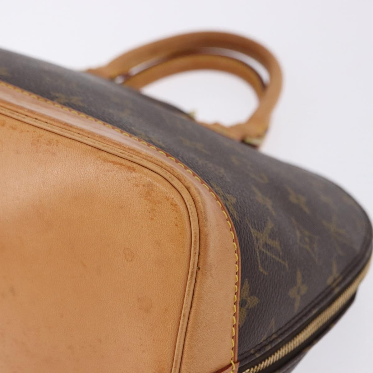 LOUIS VUITTON Monogram Alma Hand Bag M51130 LV Auth bs36258A