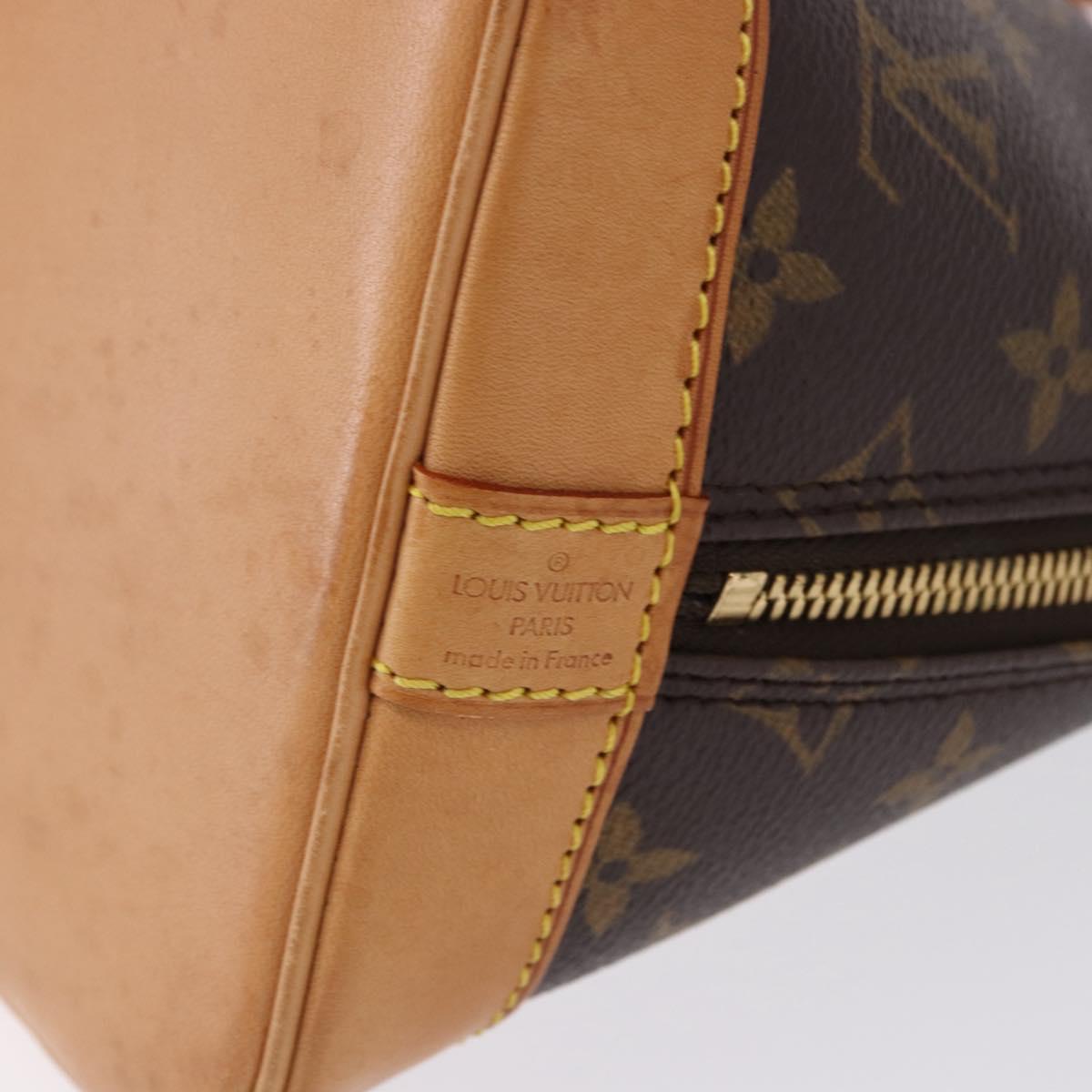 LOUIS VUITTON Monogram Alma Hand Bag M51130 LV Auth bs36258A