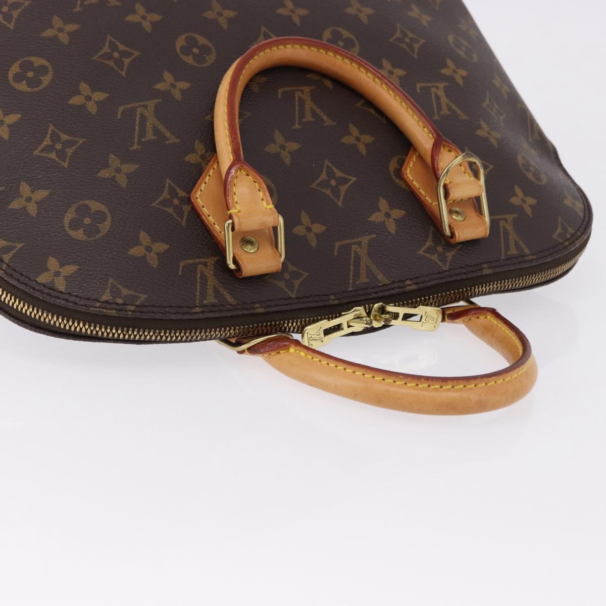 LOUIS VUITTON Monogram Alma Hand Bag M51130 LV Auth bs36258A