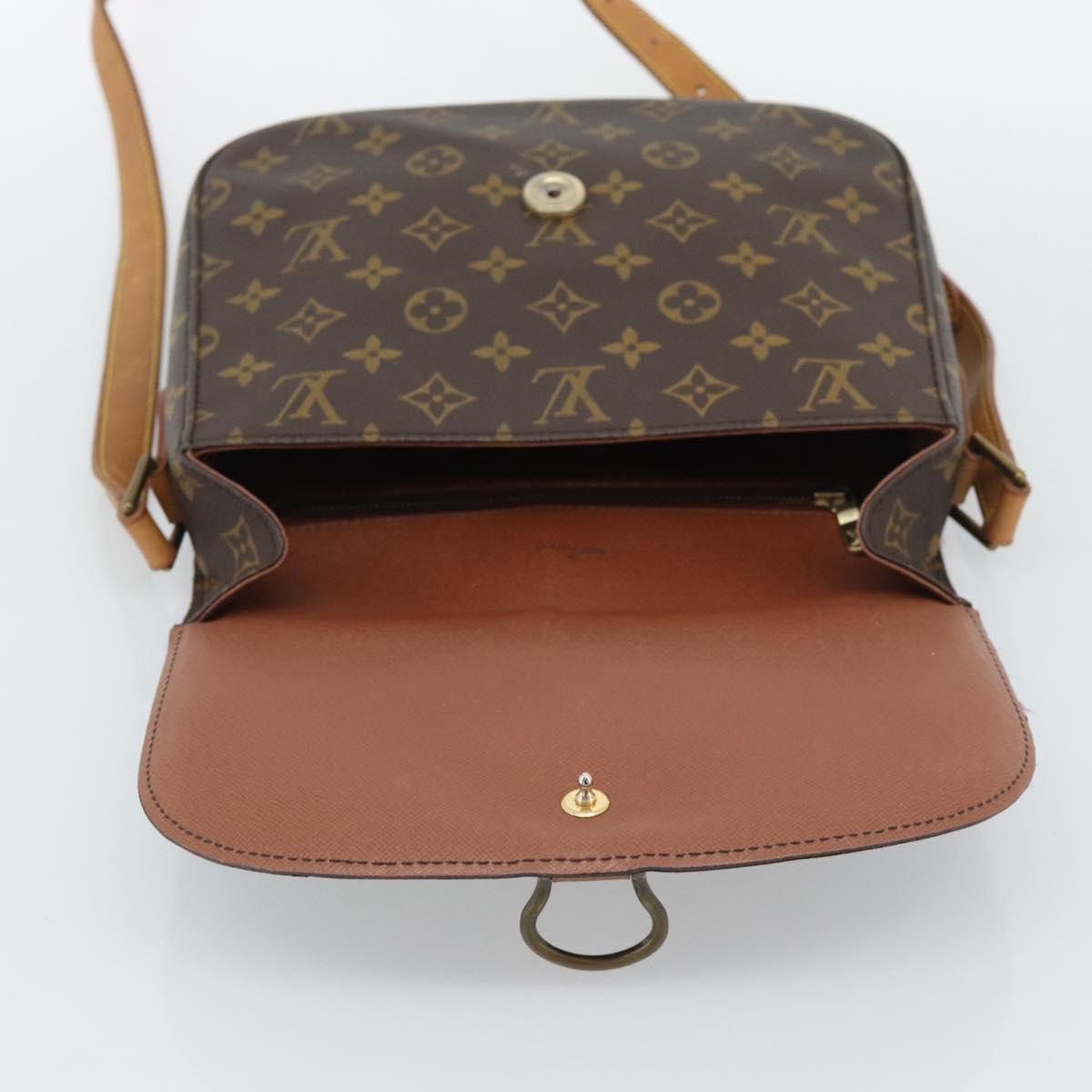 LOUIS VUITTON Monogram Saint Cloud GM Shoulder Bag M51242 LV Auth bs36259A