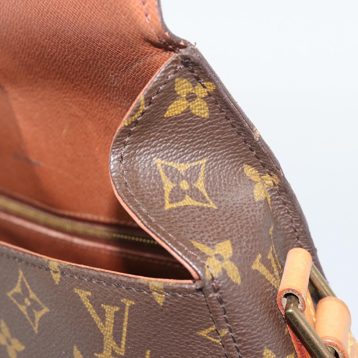 LOUIS VUITTON Monogram Saint Cloud GM Shoulder Bag M51242 LV Auth bs36259A