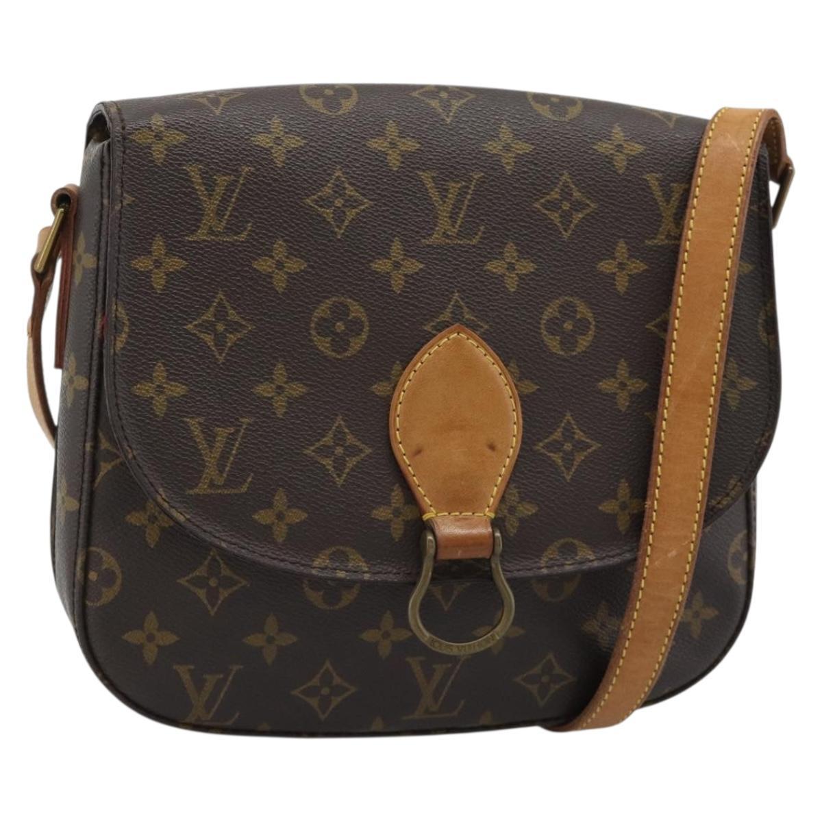 LOUIS VUITTON Monogram Saint Cloud GM Shoulder Bag M51242 LV Auth bs36259A