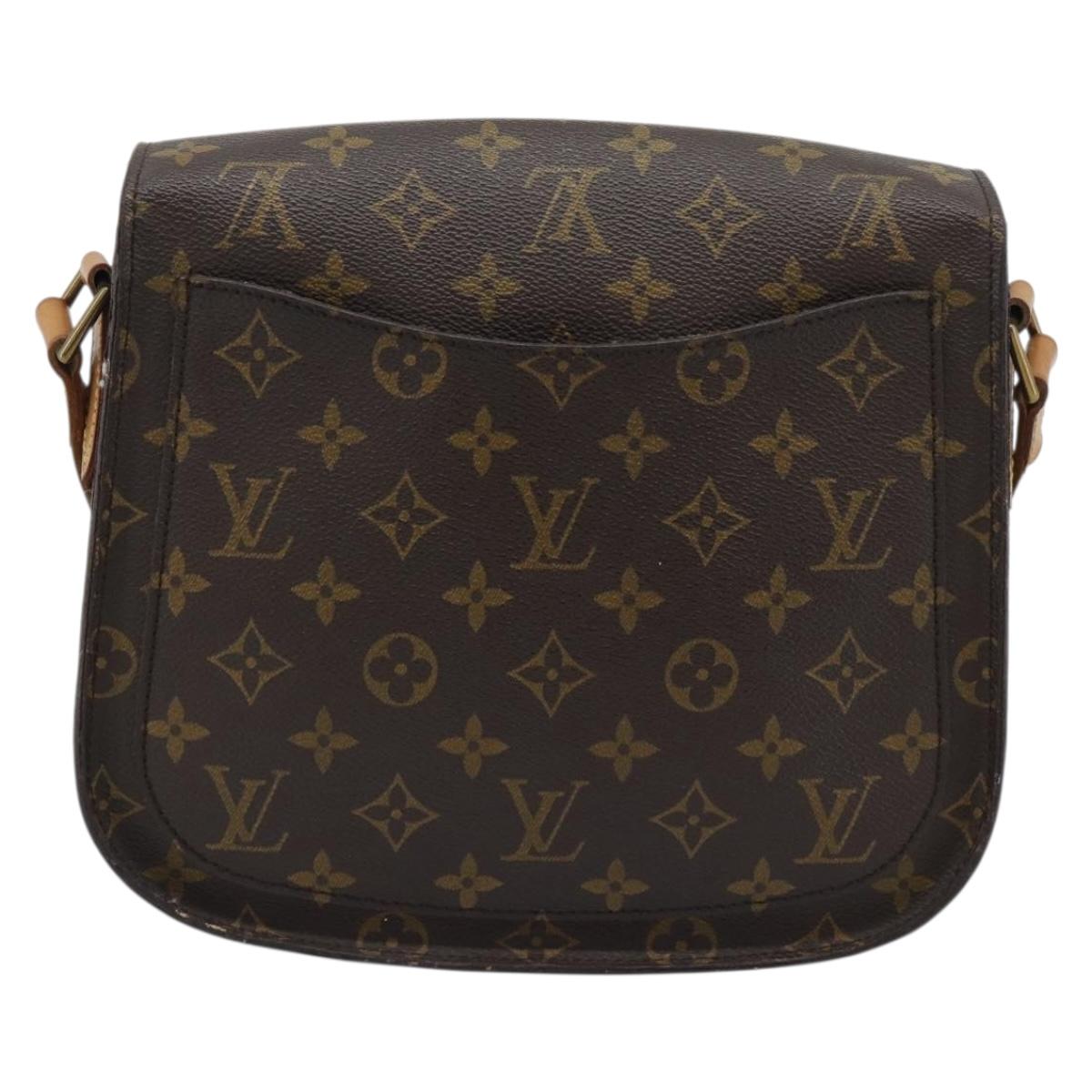 LOUIS VUITTON Monogram Saint Cloud GM Shoulder Bag M51242 LV Auth bs36259A