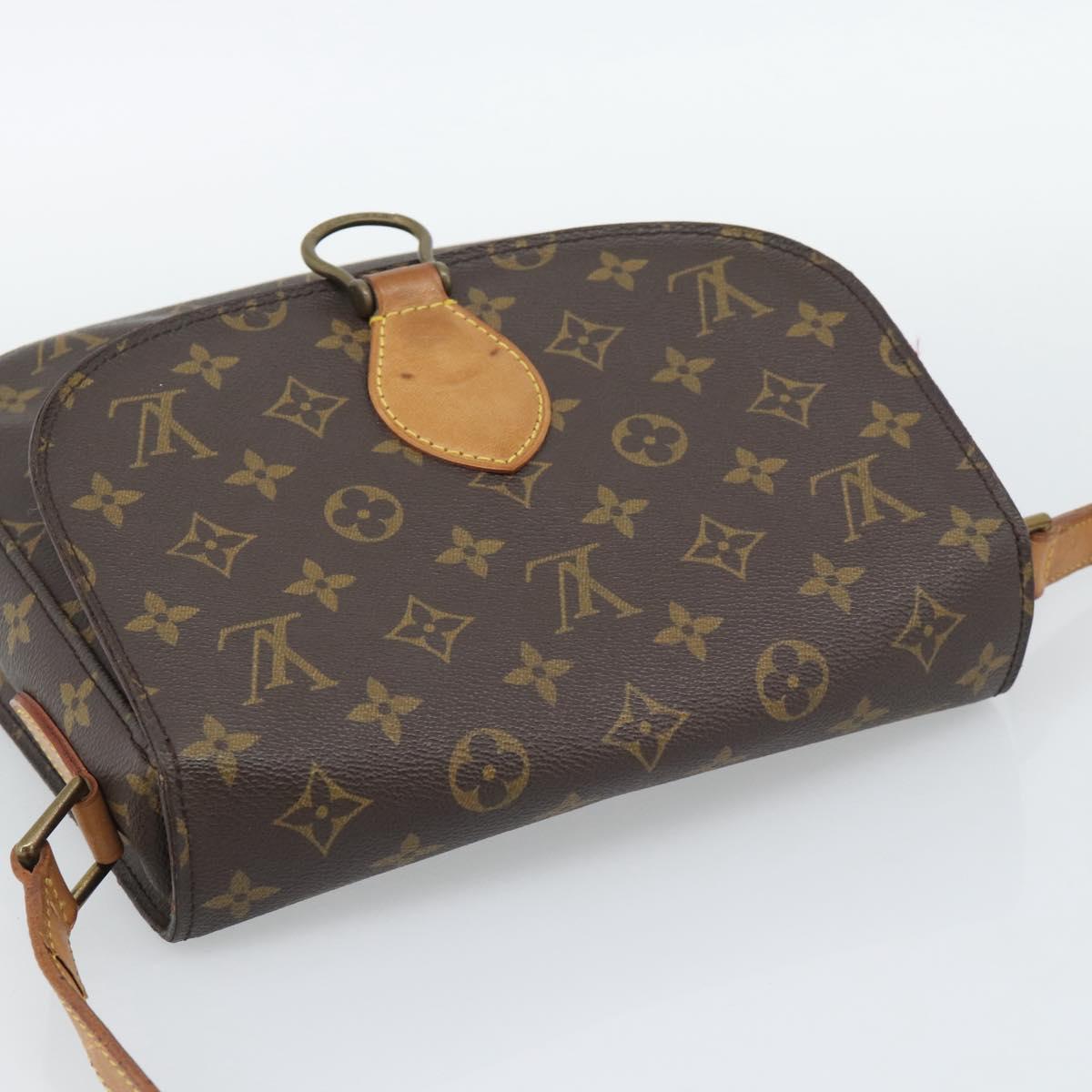 LOUIS VUITTON Monogram Saint Cloud GM Shoulder Bag M51242 LV Auth bs36259A