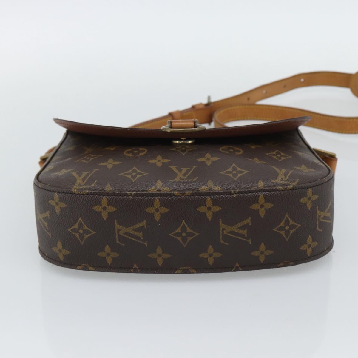 LOUIS VUITTON Monogram Saint Cloud GM Shoulder Bag M51242 LV Auth bs36259A