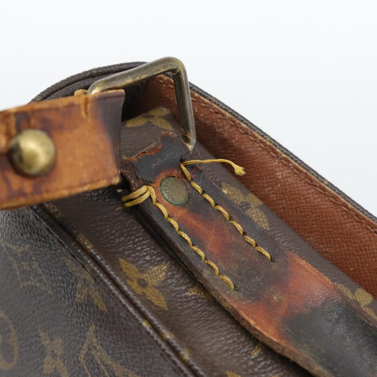 LOUIS VUITTON Monogram Cartouchiere MM Shoulder Bag M51253 LV Auth bs36260