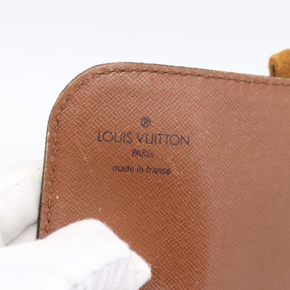 LOUIS VUITTON Monogram Cartouchiere MM Shoulder Bag M51253 LV Auth bs36260