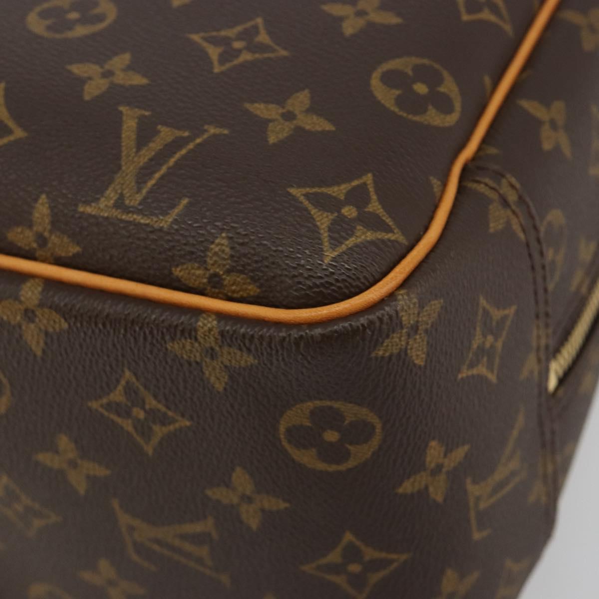 LOUIS VUITTON Monogram Deauville Hand Bag M47270 LV Auth bs36261A