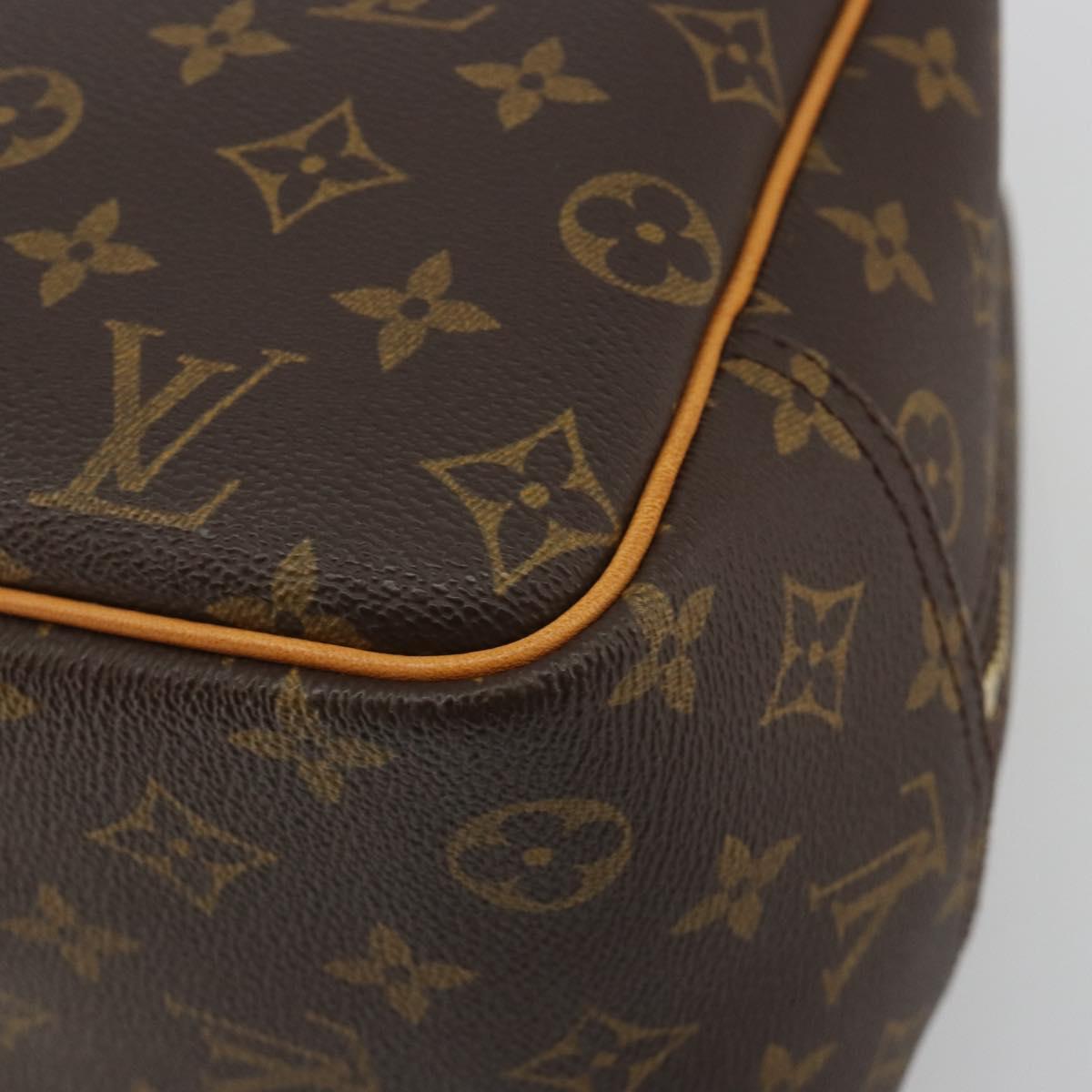 LOUIS VUITTON Monogram Deauville Hand Bag M47270 LV Auth bs36261A