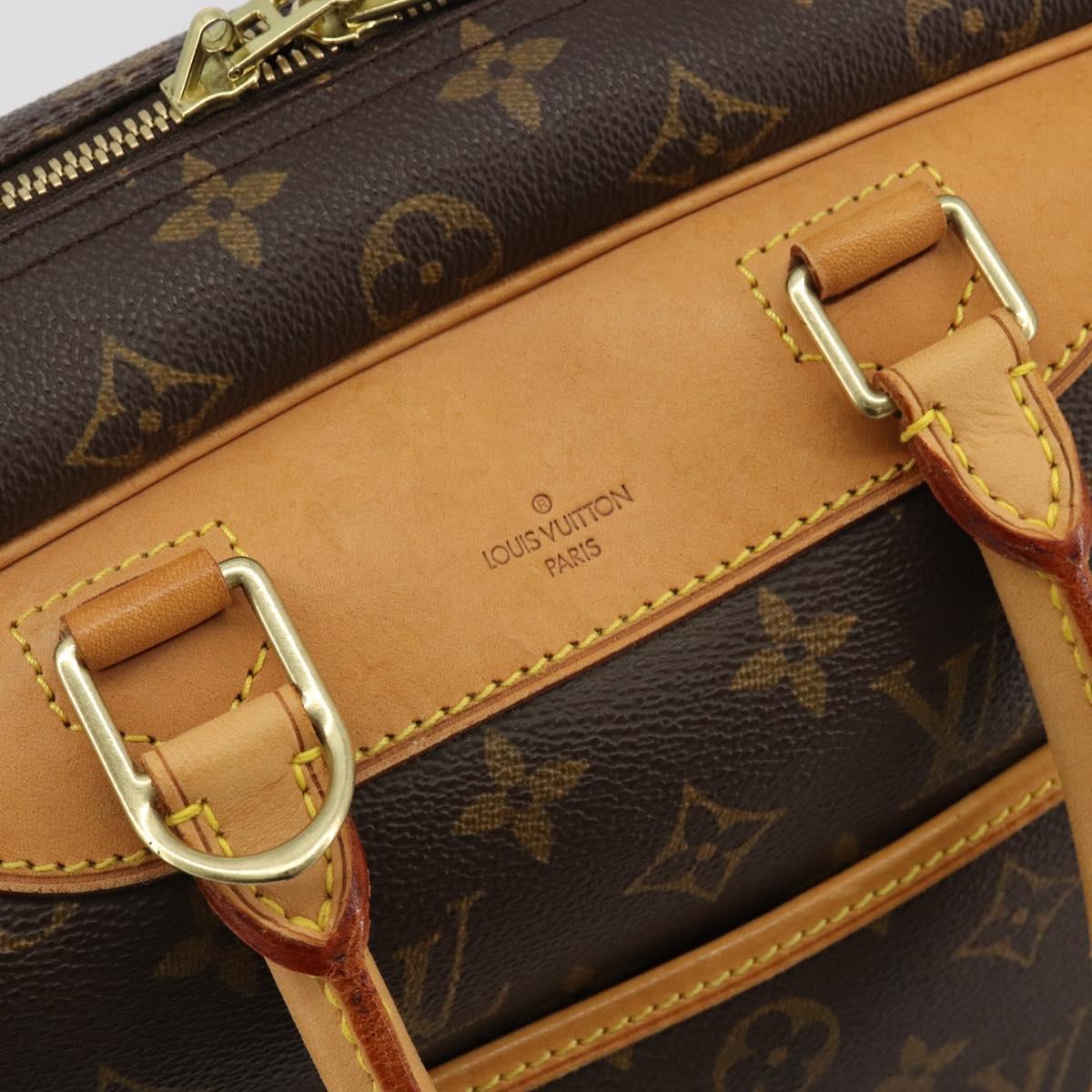 LOUIS VUITTON Monogram Deauville Hand Bag M47270 LV Auth bs36261A