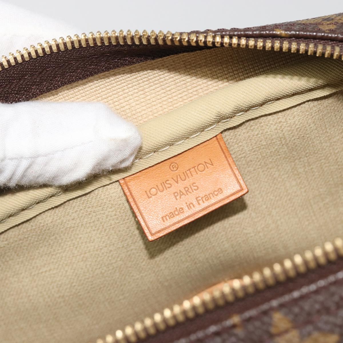 LOUIS VUITTON Monogram Deauville Hand Bag M47270 LV Auth bs36261A