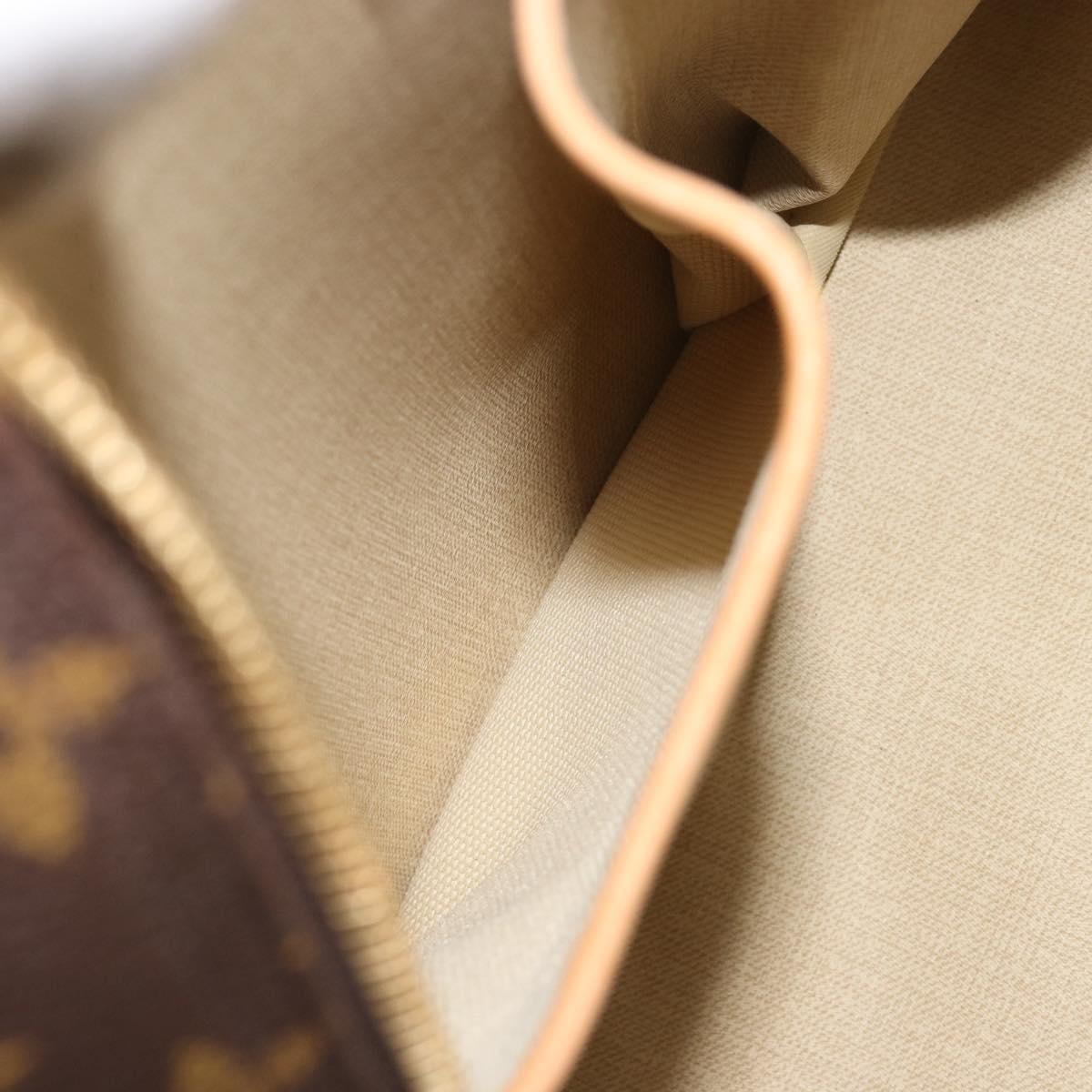 LOUIS VUITTON Monogram Deauville Hand Bag M47270 LV Auth bs36261A