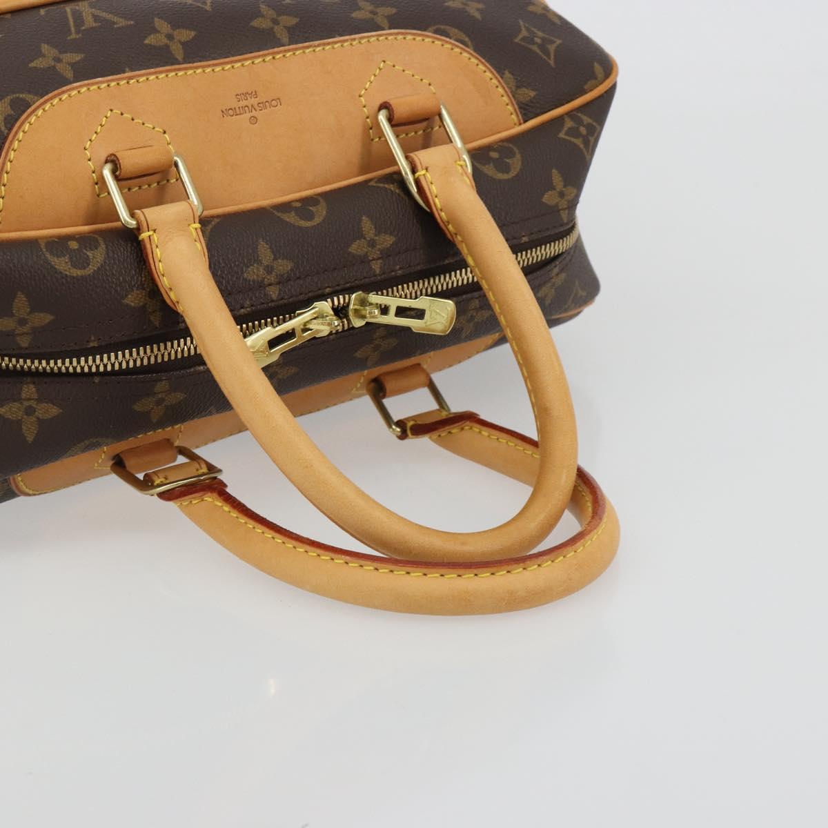 LOUIS VUITTON Monogram Deauville Hand Bag M47270 LV Auth bs36261A